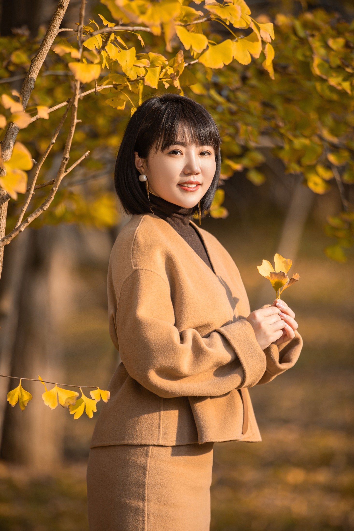 冬琴 – 《又一年银杏黄》[35P]
