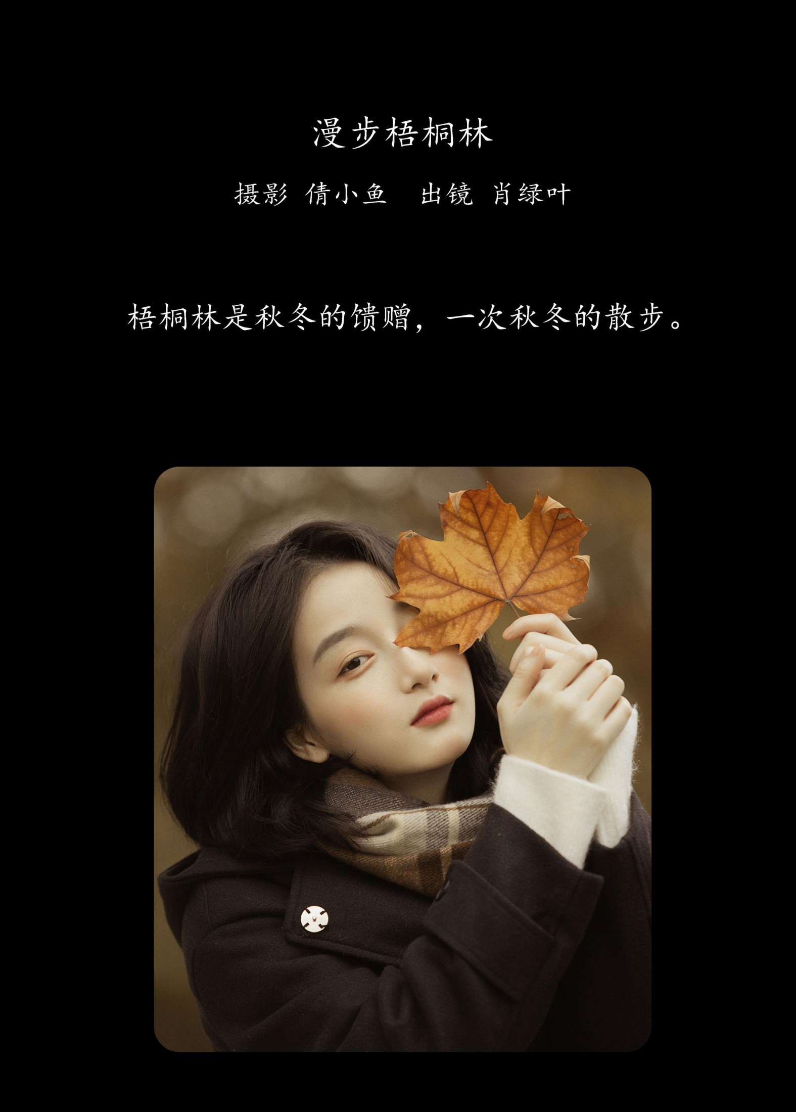 肖绿叶 – 《漫步梧桐林》[26P]