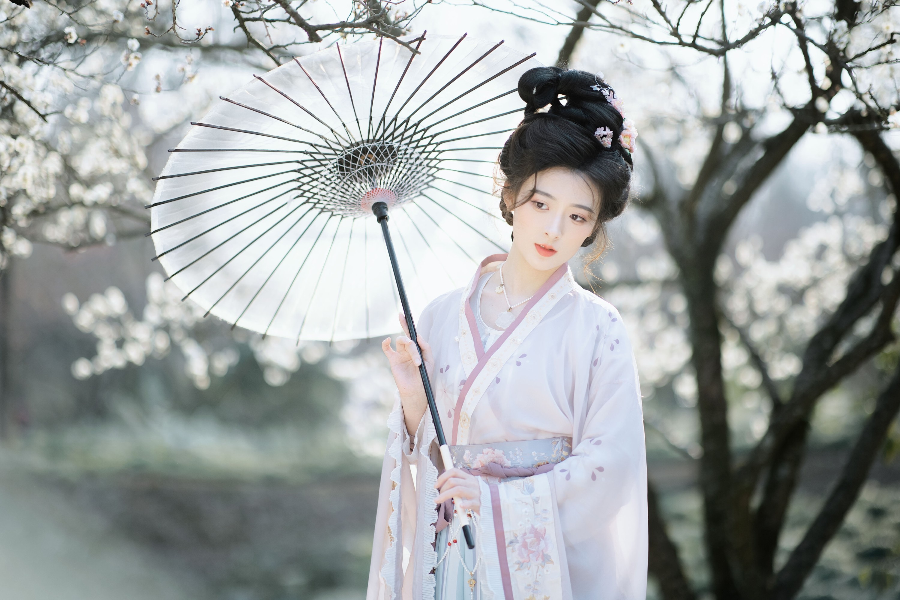 明姝菜菜 – 《初春探梅》[46P]
