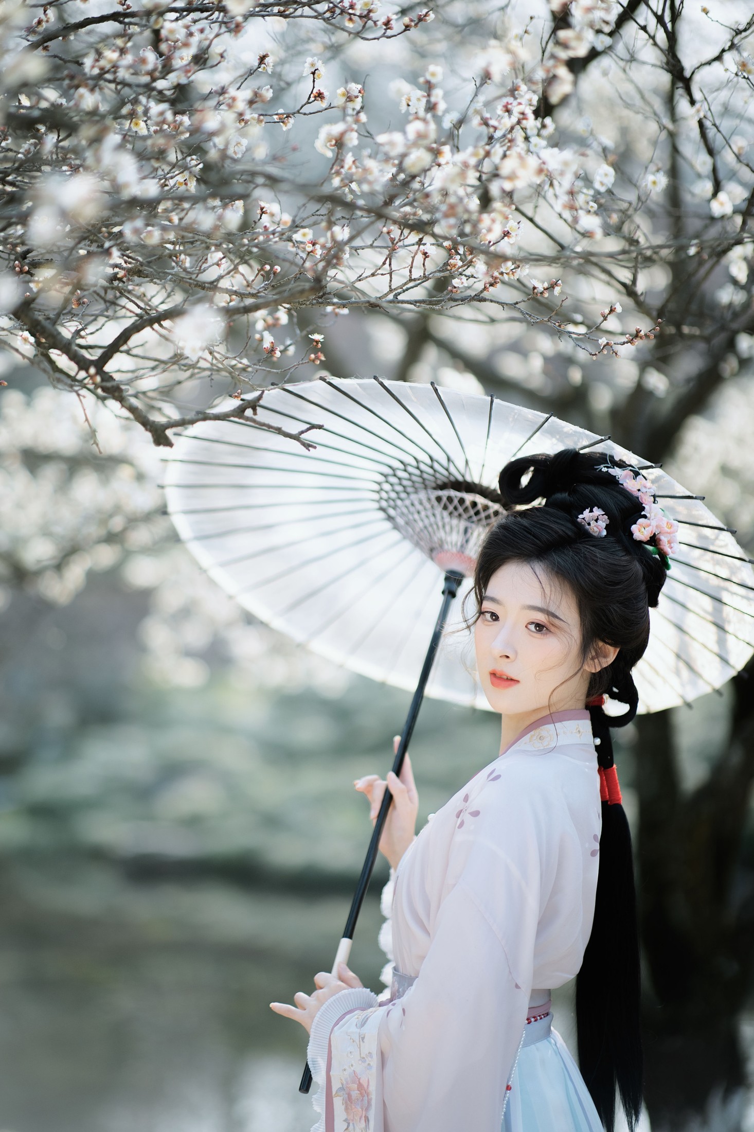 明姝菜菜 – 《初春探梅》[46P]