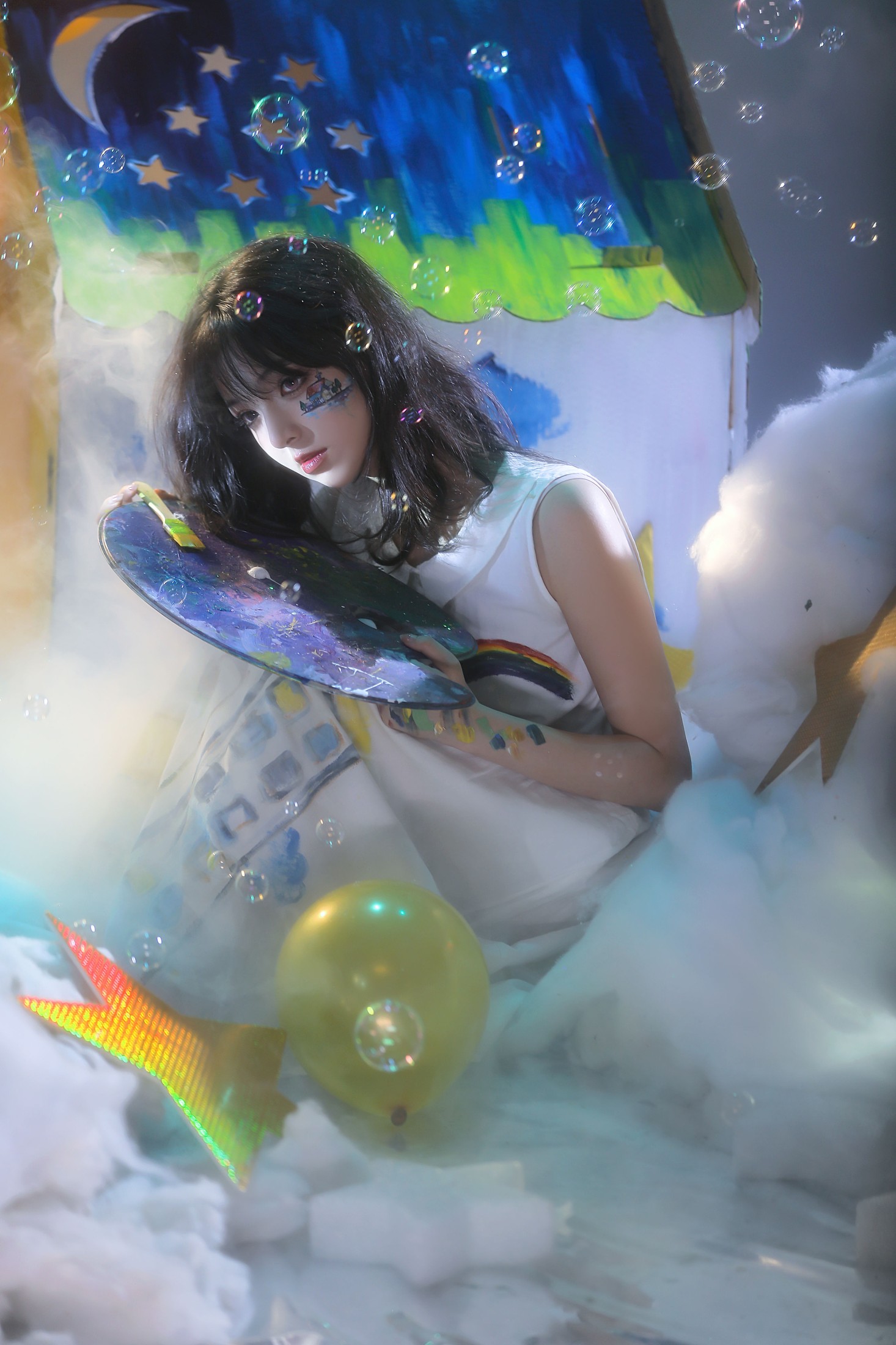冯玉憬 – 《小画家》[28P]