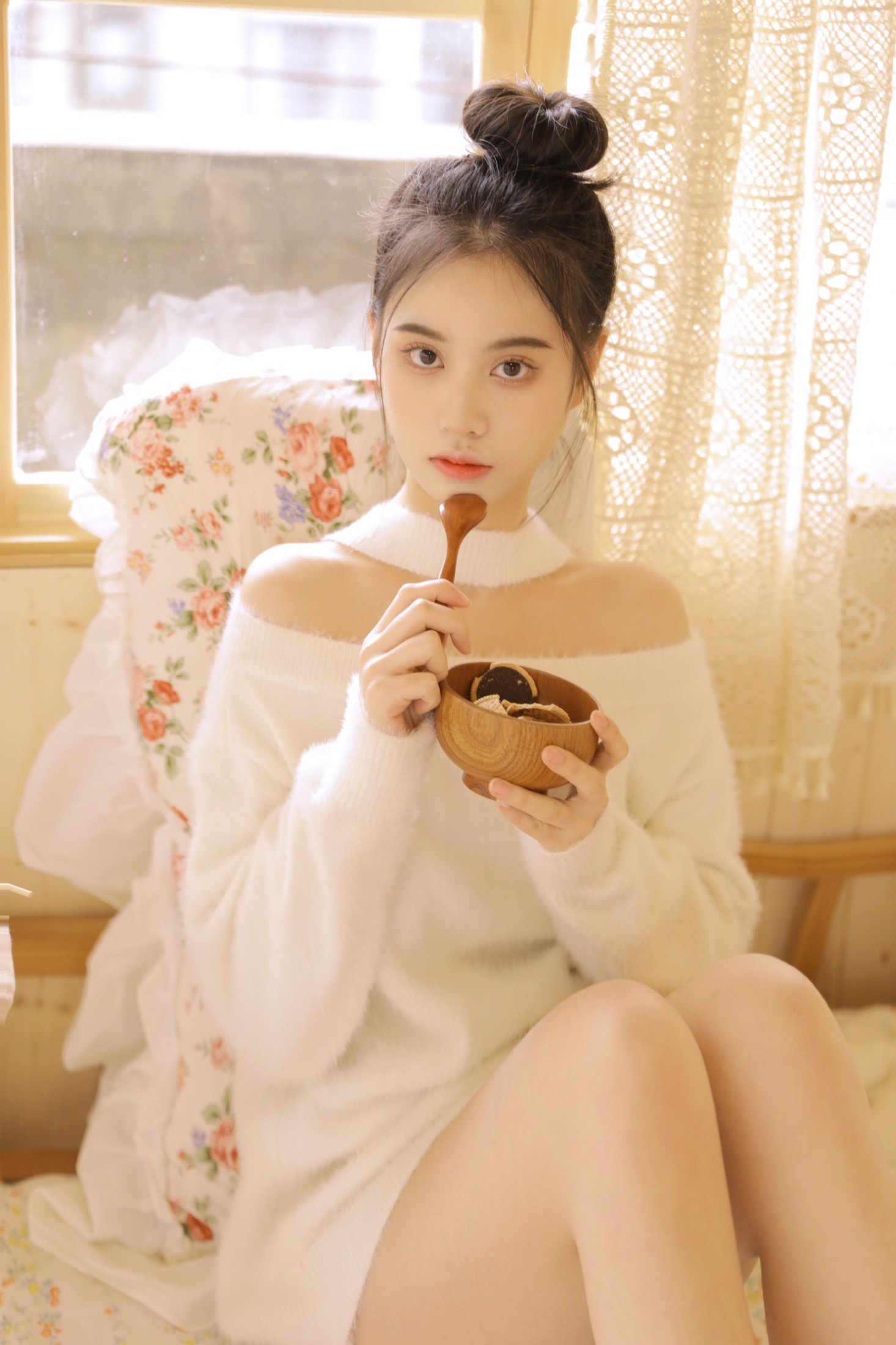 素素 – 《木屋.纯欲少女》[23P]