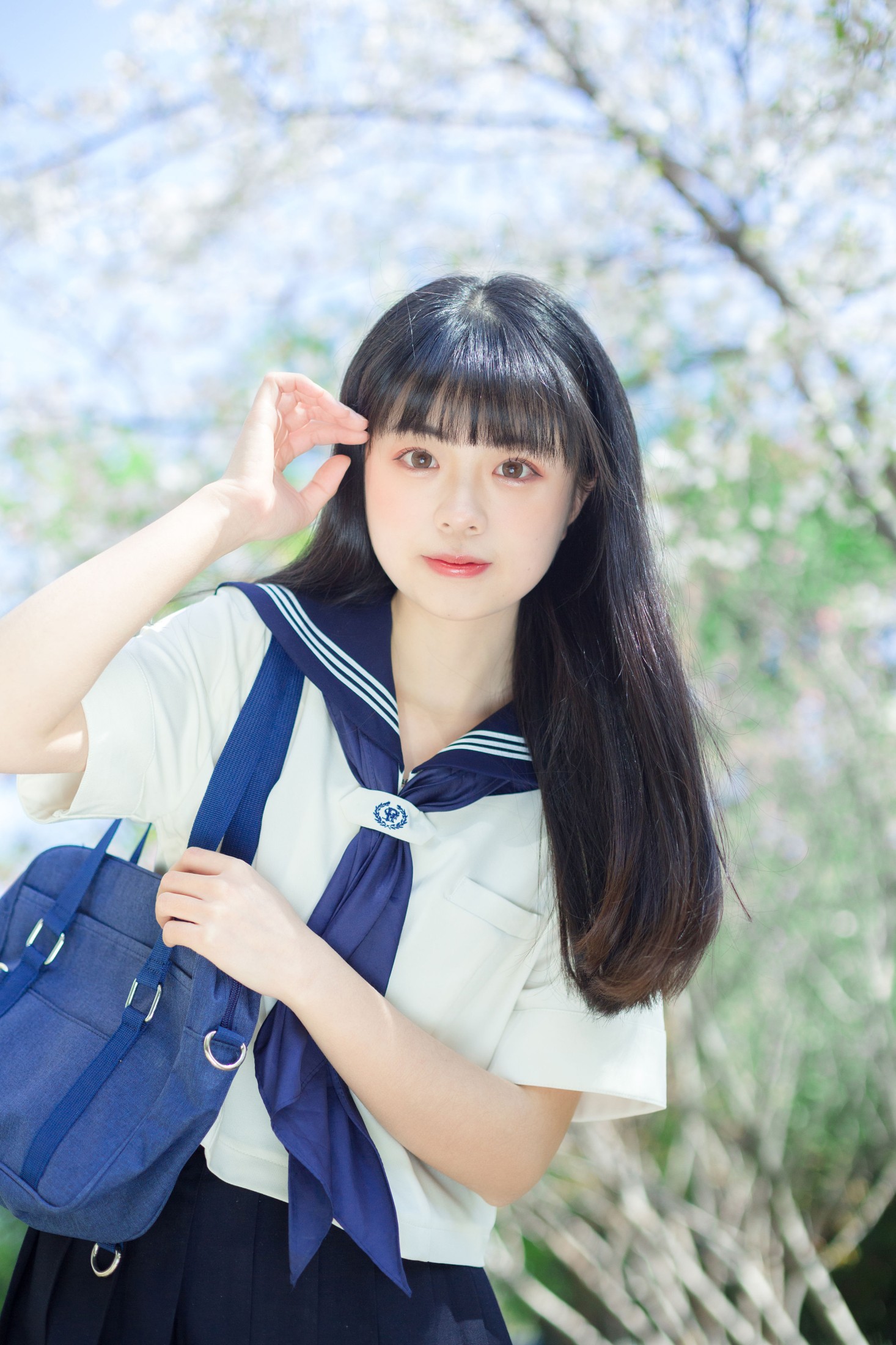 一只暖暖 – 《水手服的春天》[30P]