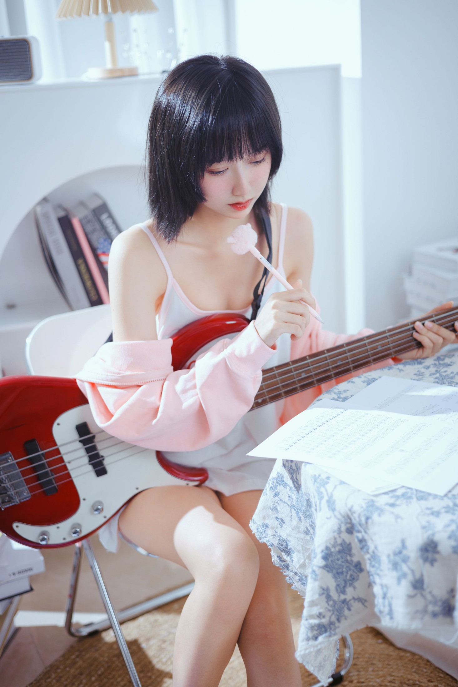 木棉棉VwV – 《练琴的清晨》[25P]