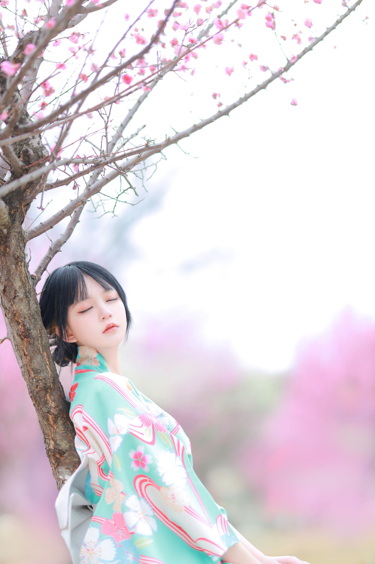wenyujia – 《和服樱花》[22P]
