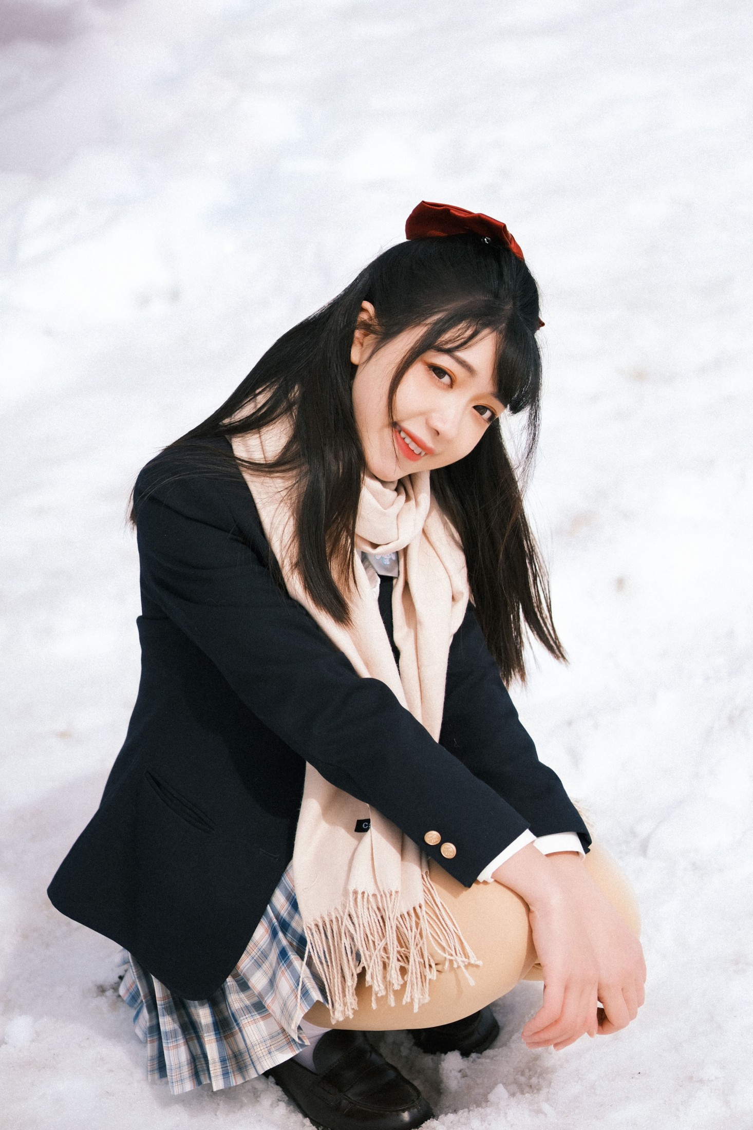 小风加载中 – 《日系少女雪景写真》[24P]