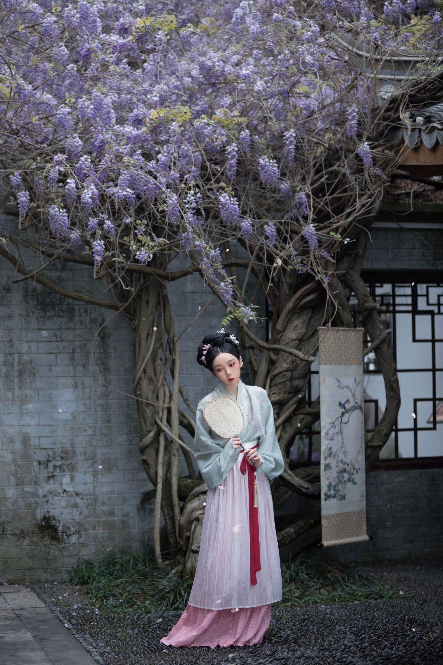 槐枝- – 《潭上紫藤》[38P]