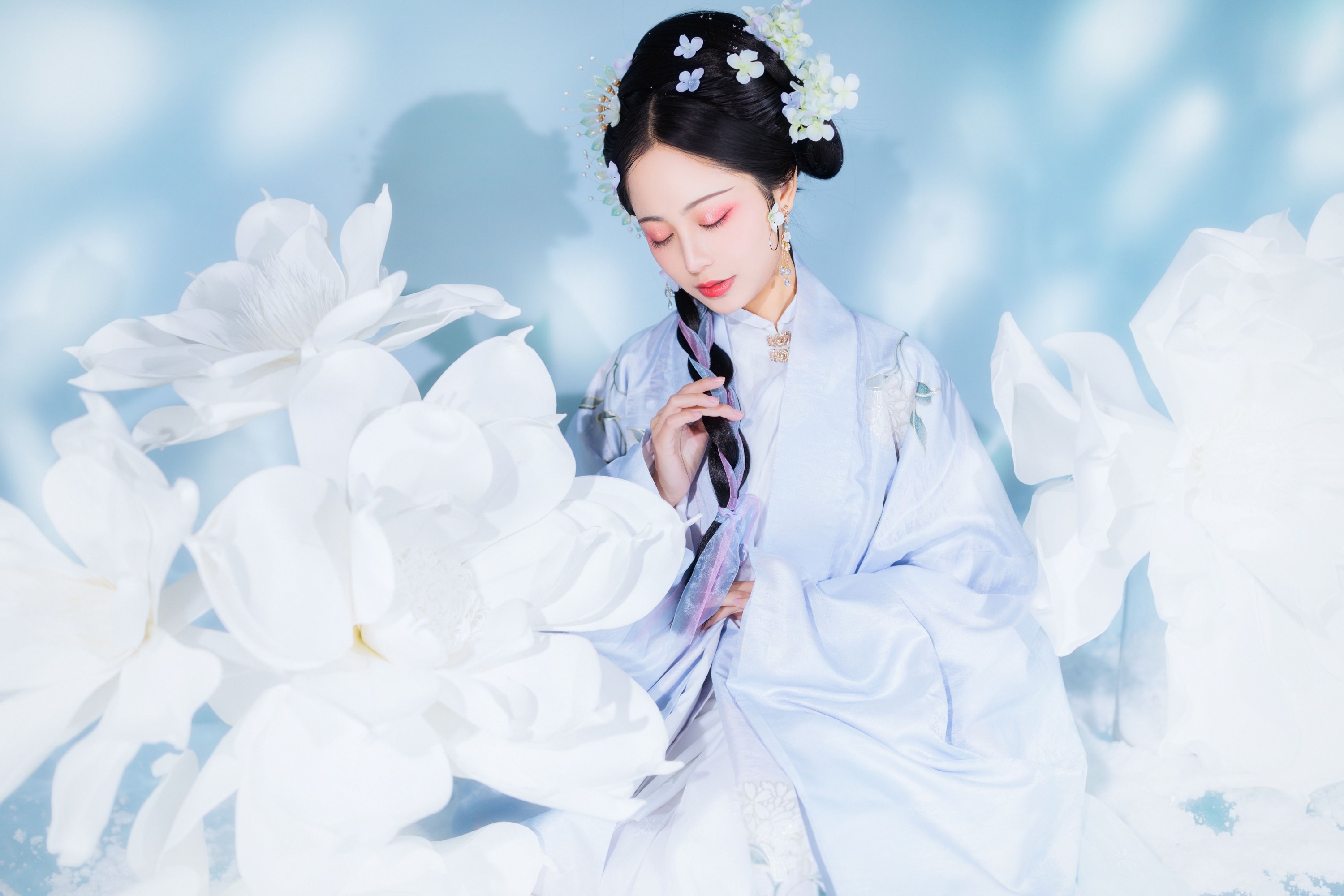 是雨诗呀 – 《凝霜雪》[26P]