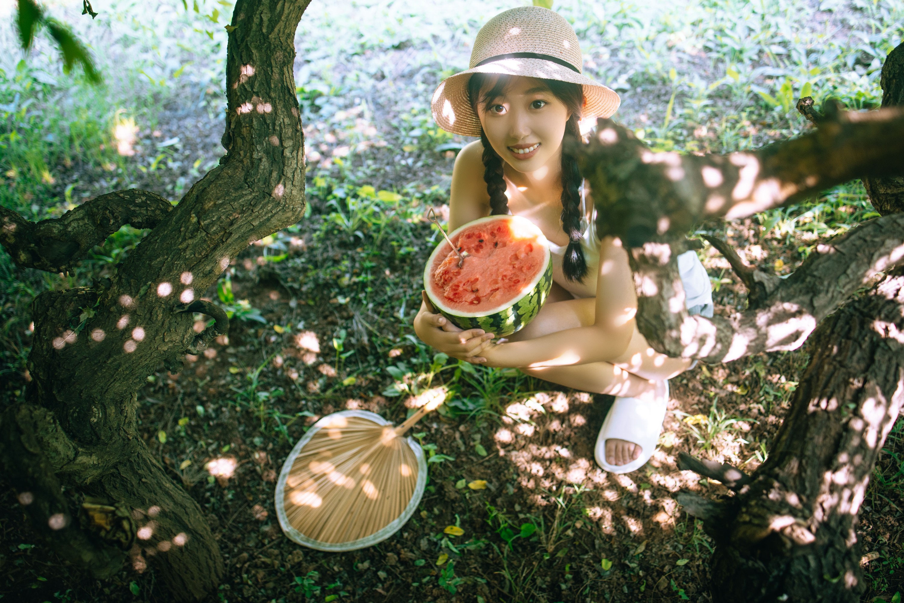 娇娇 – 《盛夏西瓜少女》[21P]