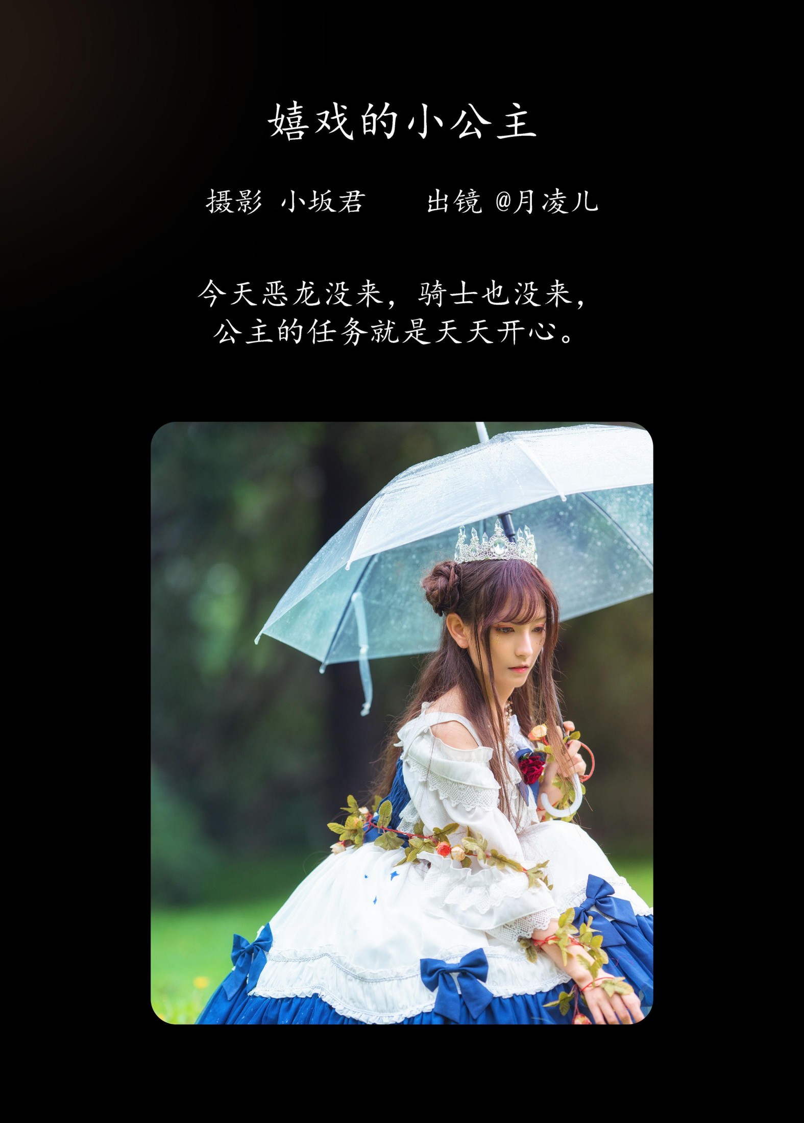 coser月凌儿 – 《嬉戏的小公主》[25P]
