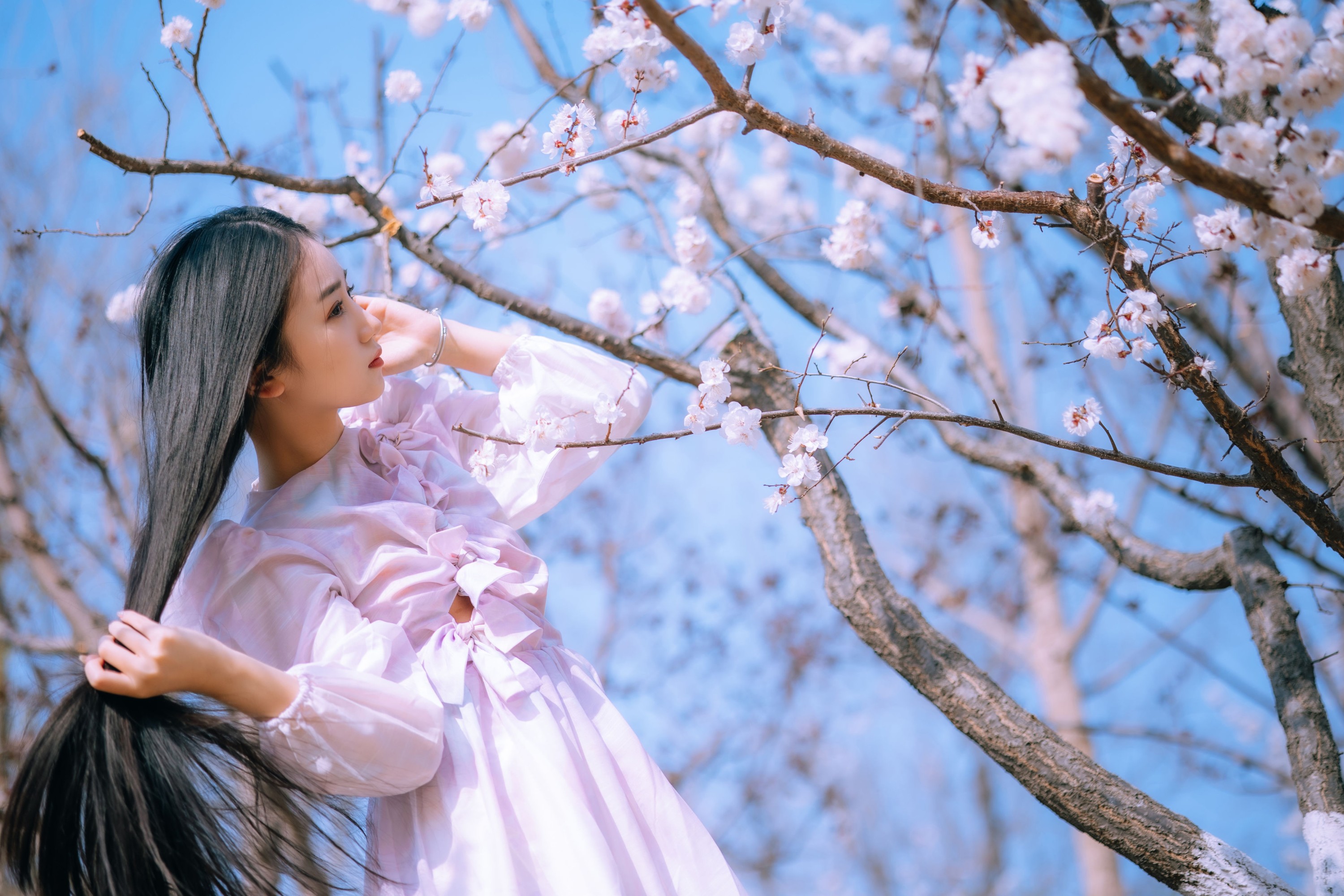 四月羊大冒险 – 《桃花少女》[22P]