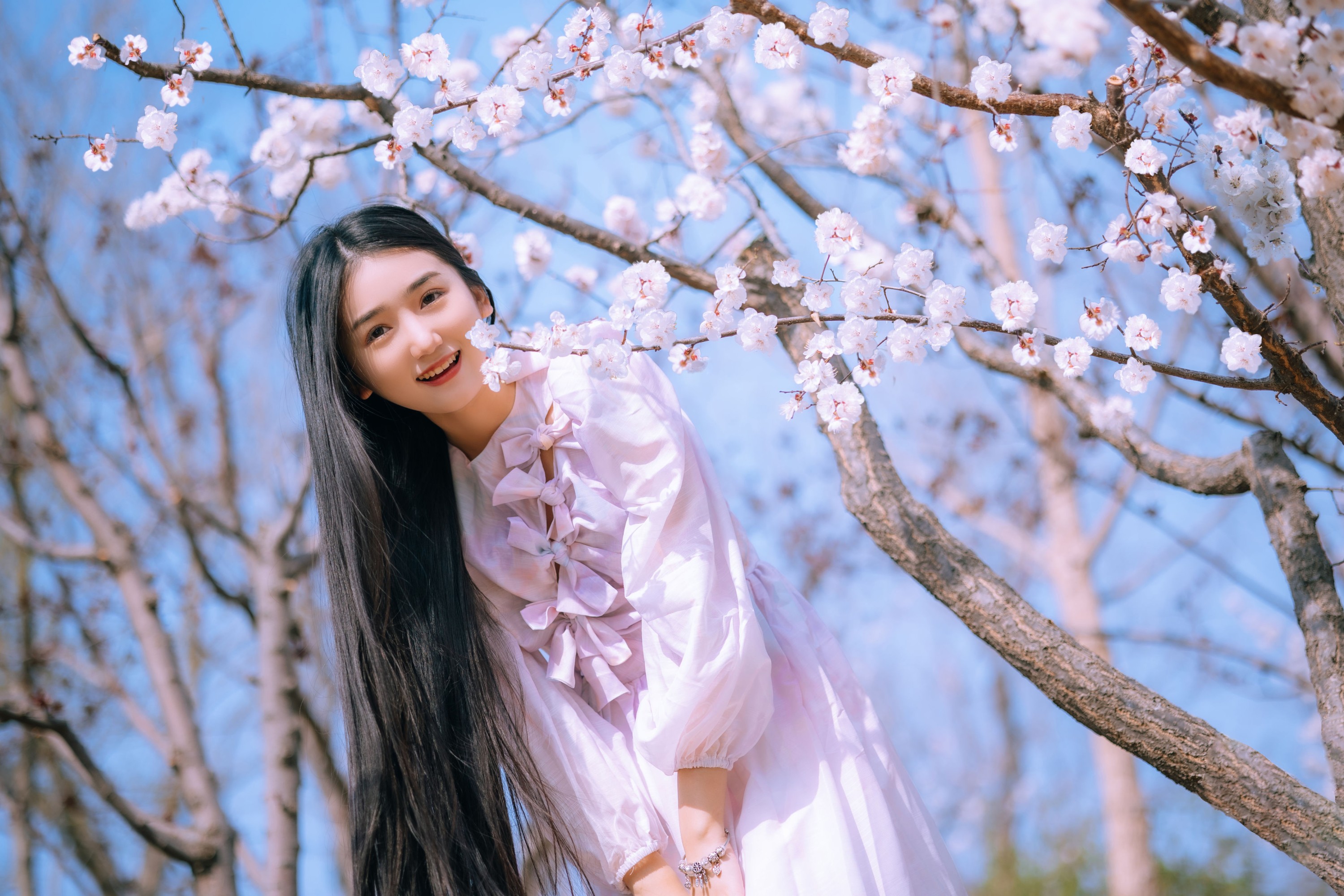 四月羊大冒险 – 《桃花少女》[22P]