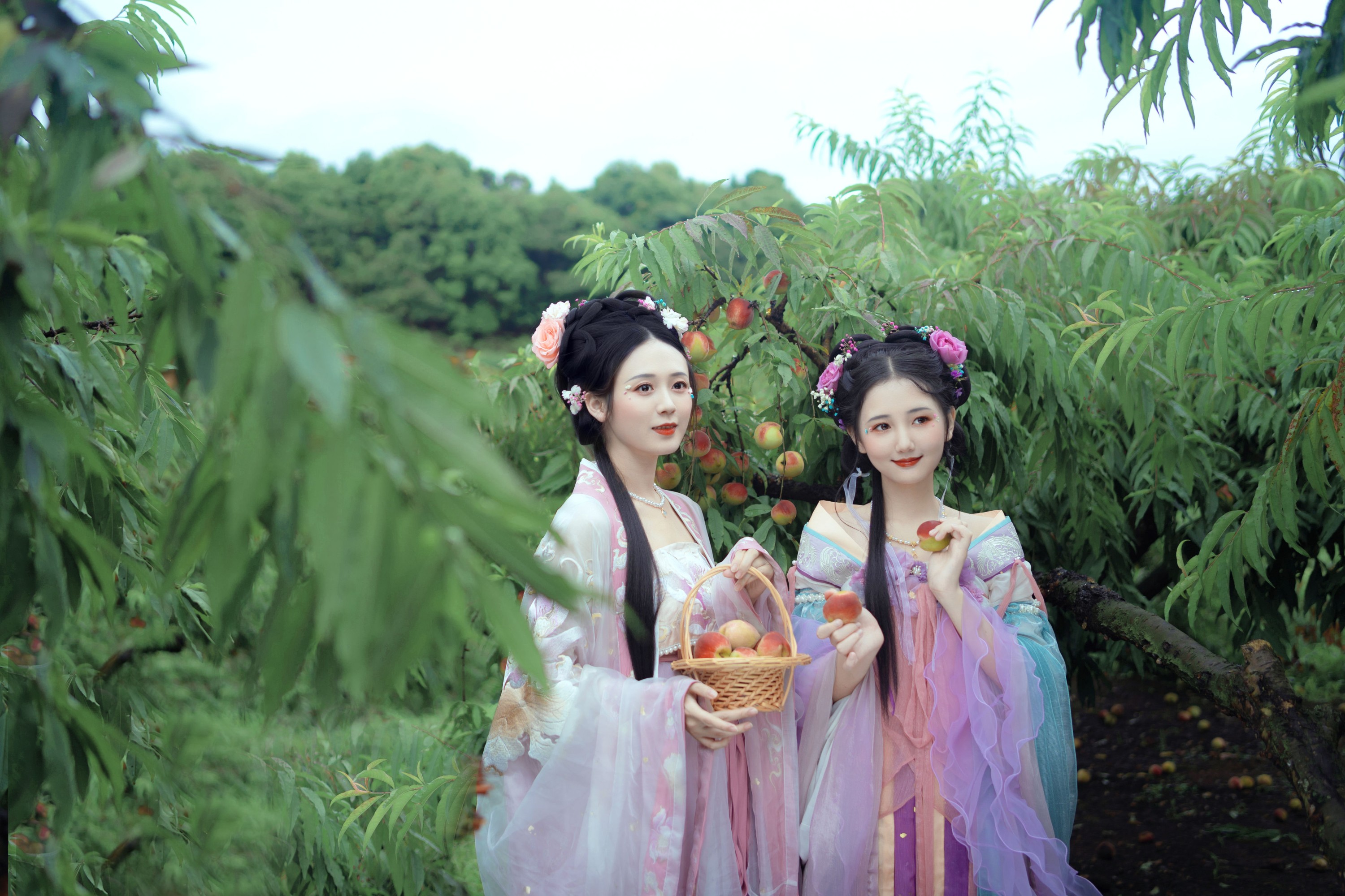 我吃一头牛 薯片yoyi – 《采桃》[22P]
