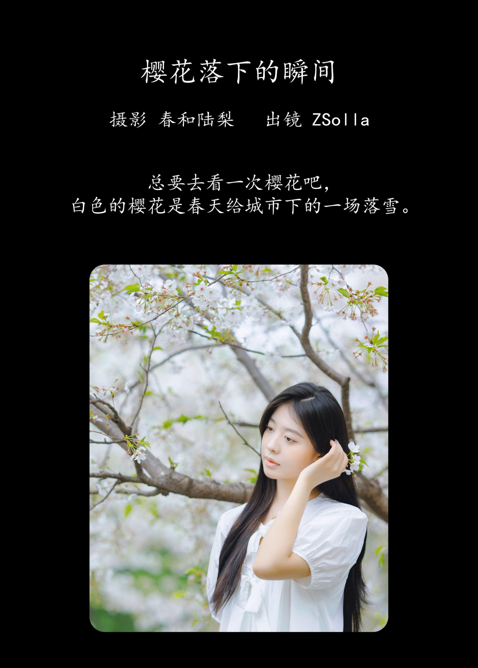 Z_Solla – 《樱花落下的瞬间》[20P]
