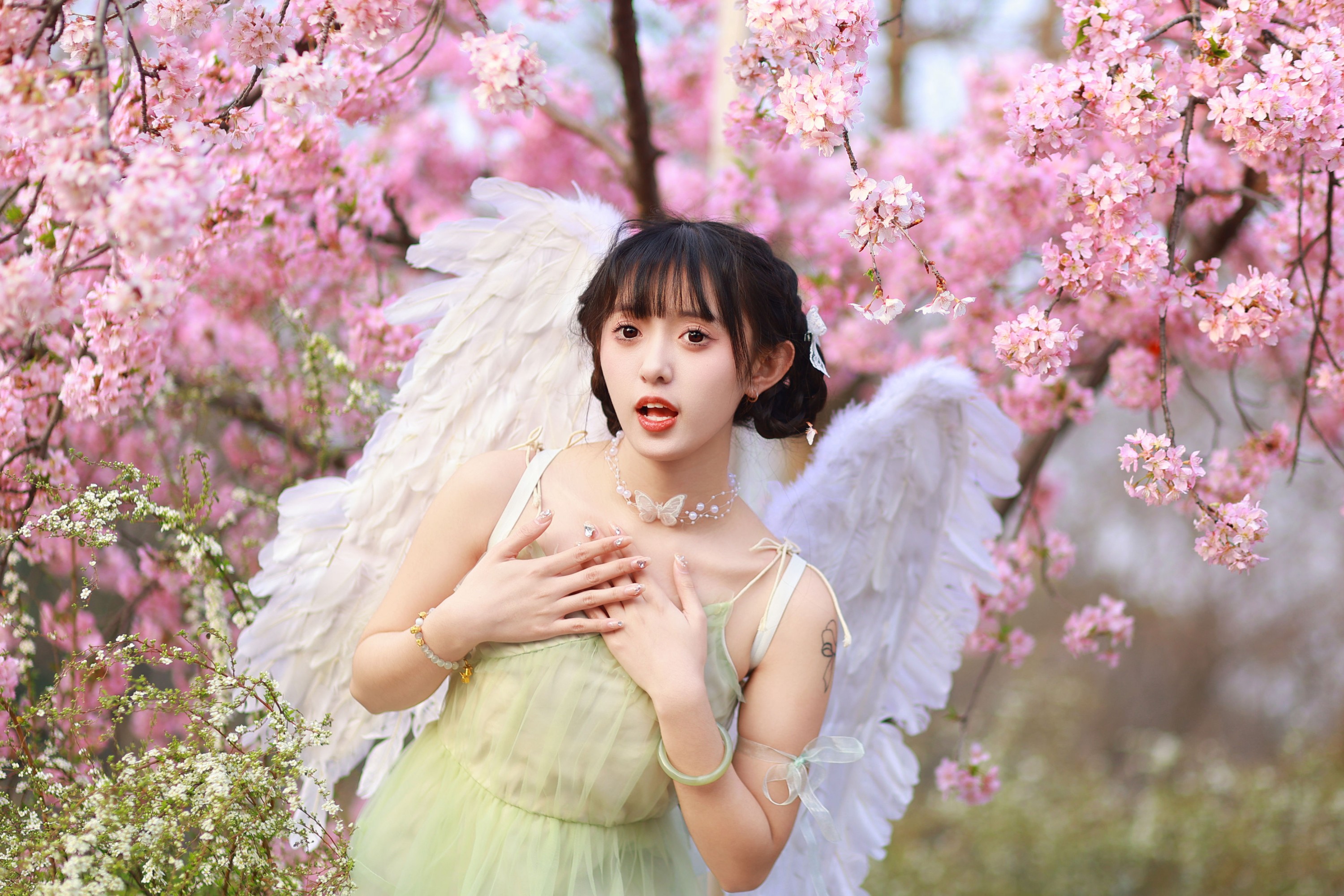 锘锘吃糯米 – 《樱花日记》[29P]