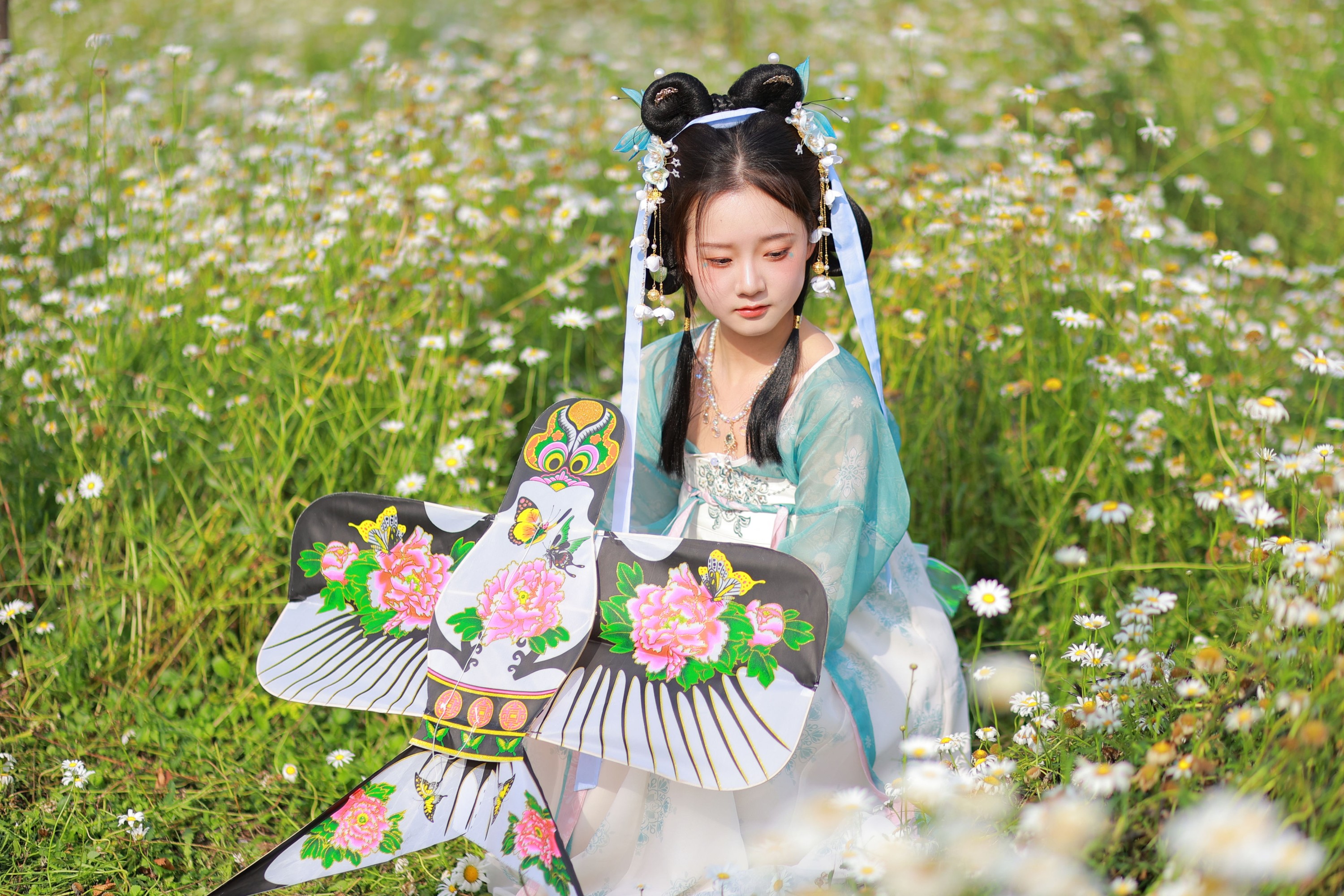 柚二白白 – 《雏菊少女》[22P]