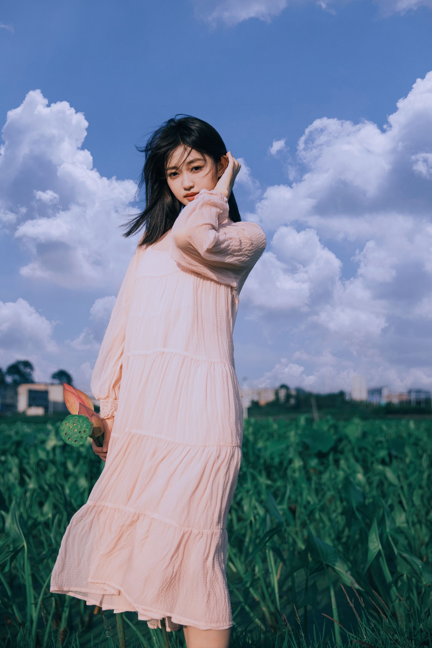 悲伤小河马 – 《夏日荷花》[31P]