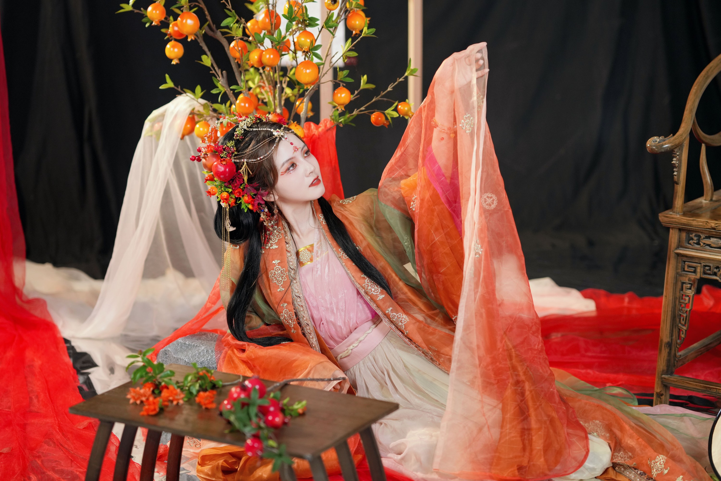 Tifa丁小妮 – 《十二花神之石榴花神》[40P]