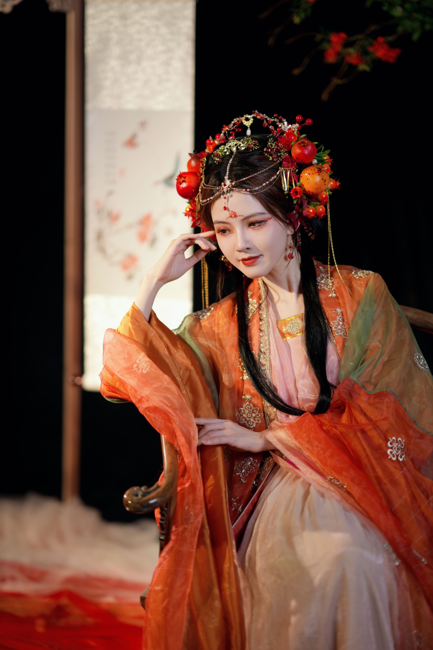 Tifa丁小妮 – 《十二花神之石榴花神》[40P]