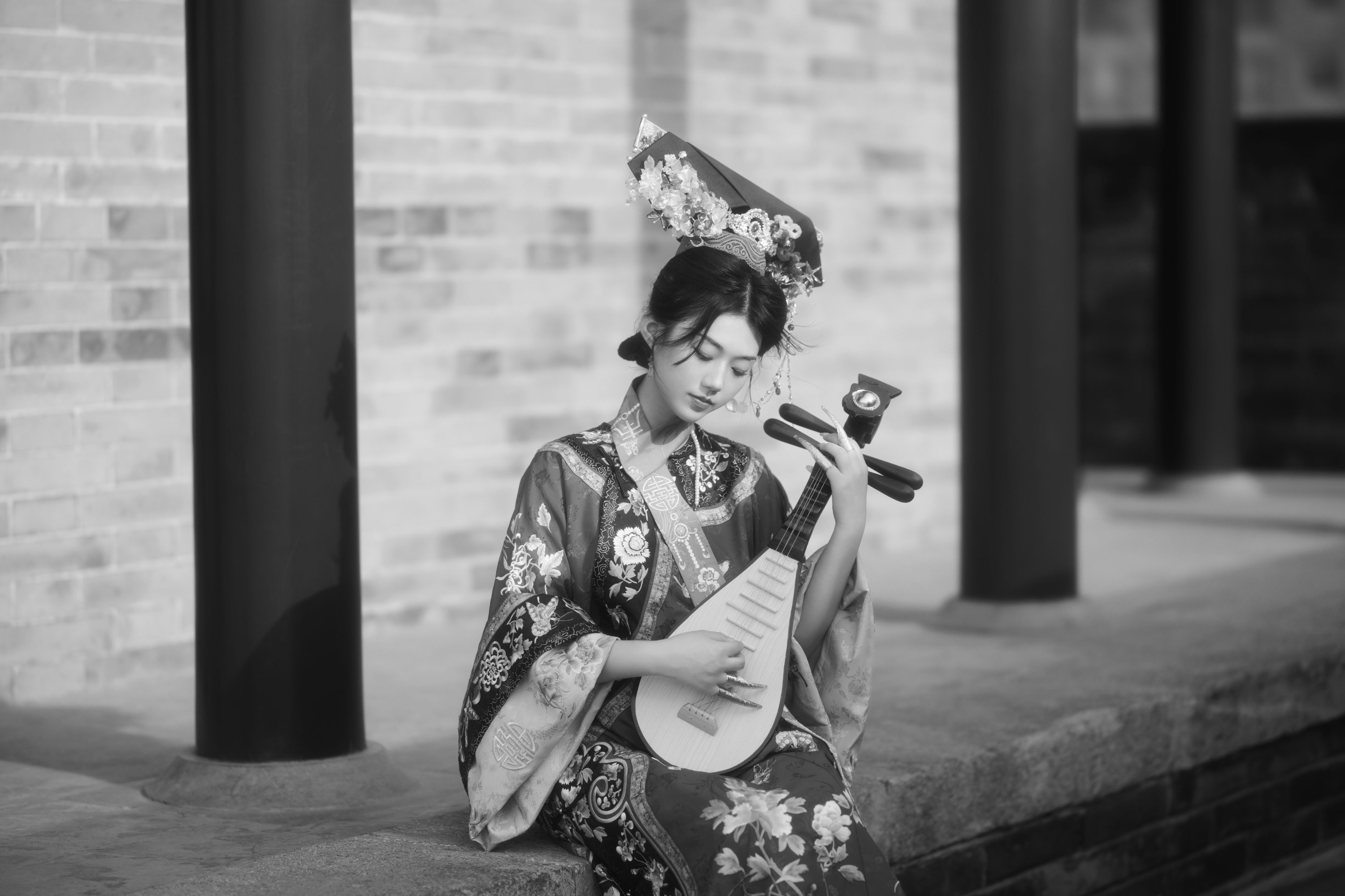 裴同学 – 《黑白古装》[32P]