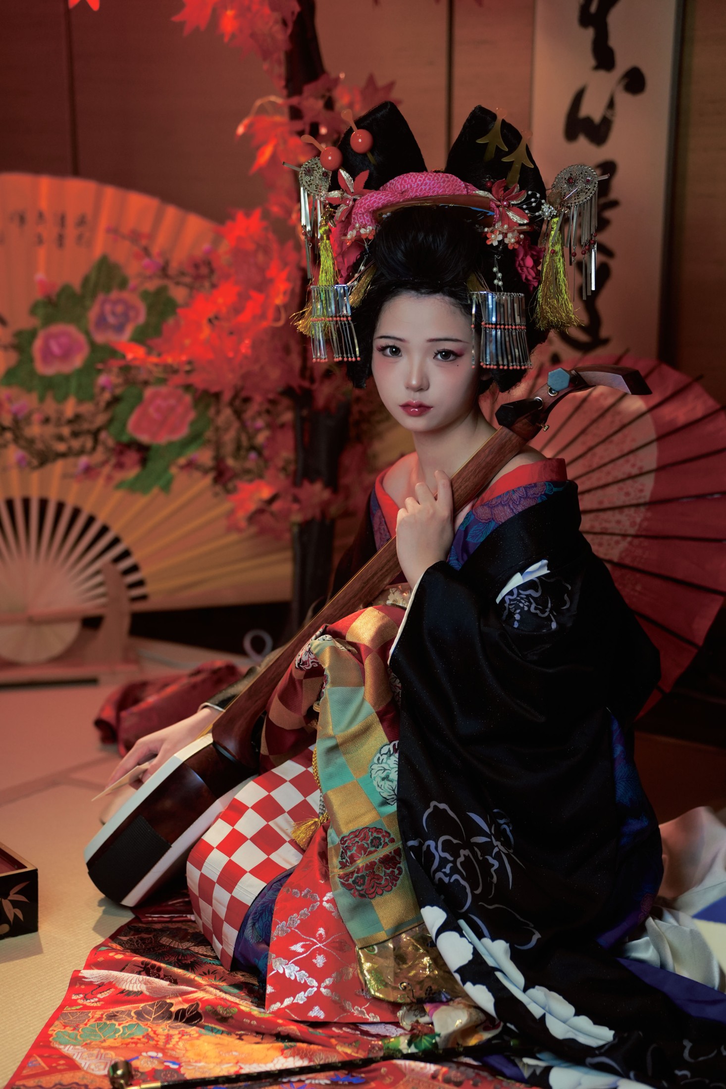 欣宝欣宝天天吃饱 – 《花魁道中》[25P]