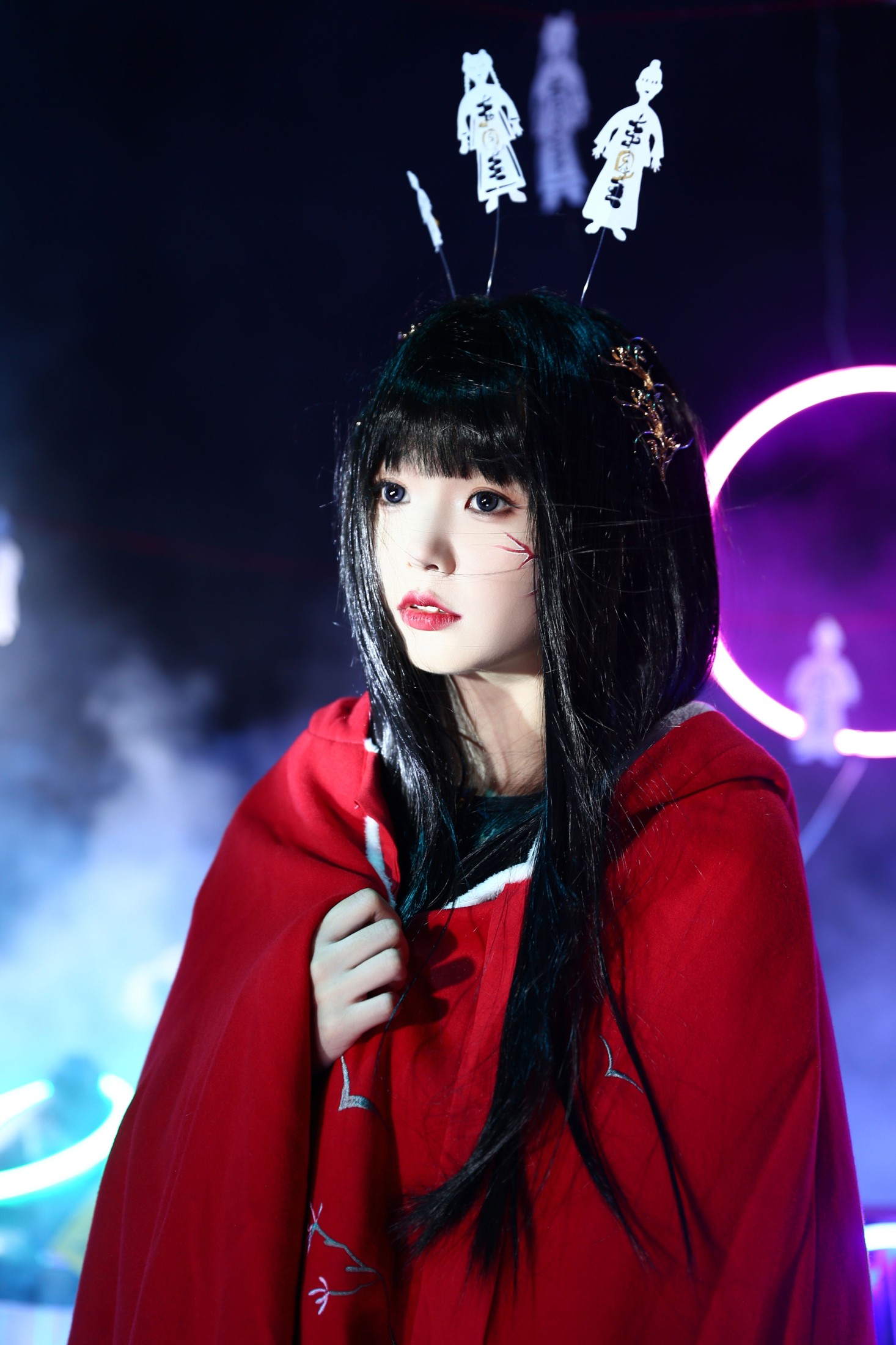怀里猫ovo – 《赛博朋克岳绮罗》[23P]