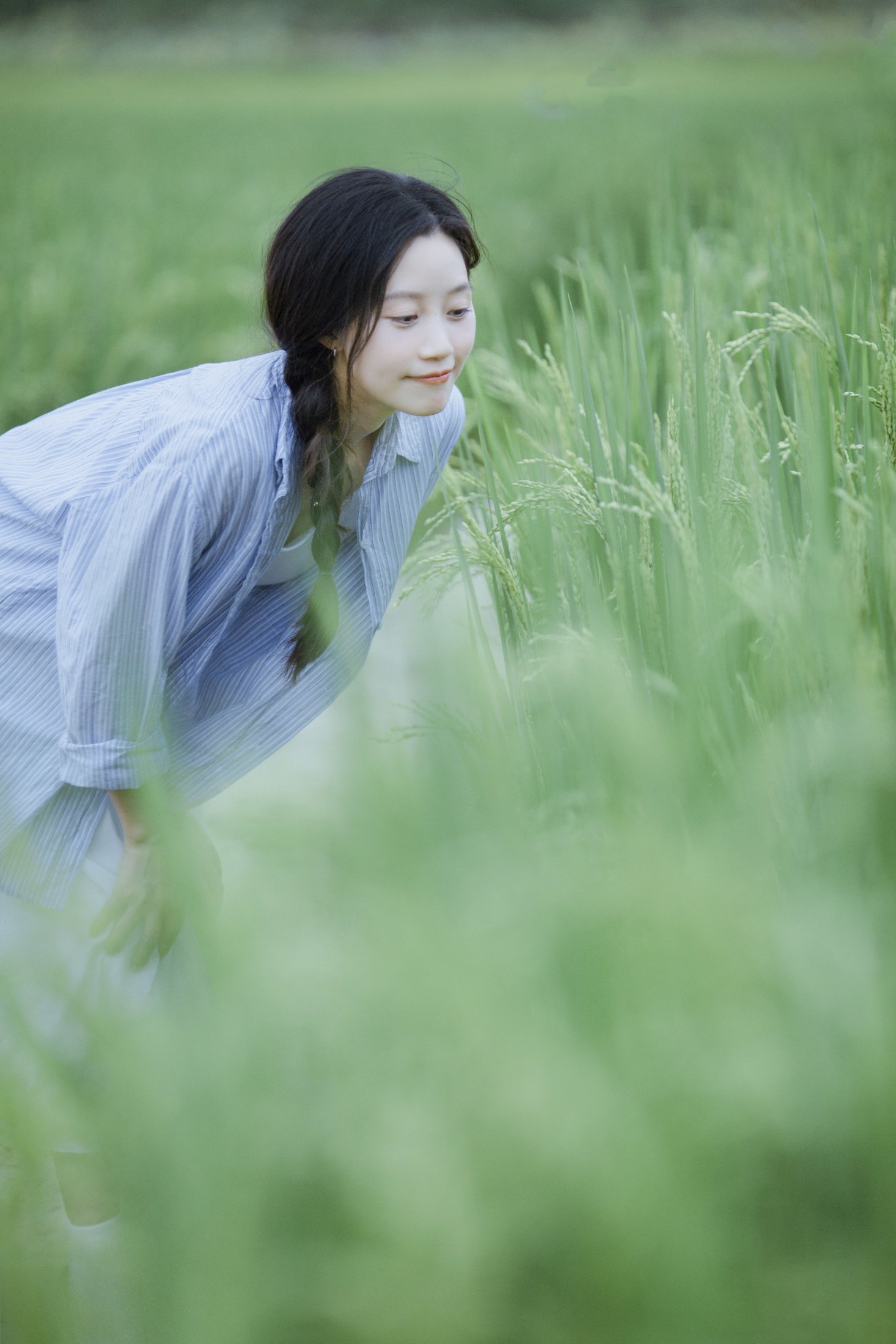 绿豆 – 《夏日野外》[21P]