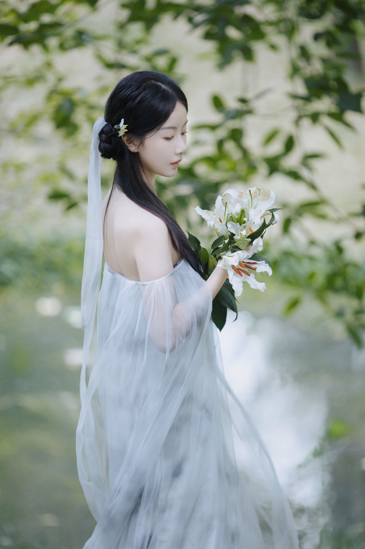 摘星星给你呀 – 《细草微风岸》[27P]
