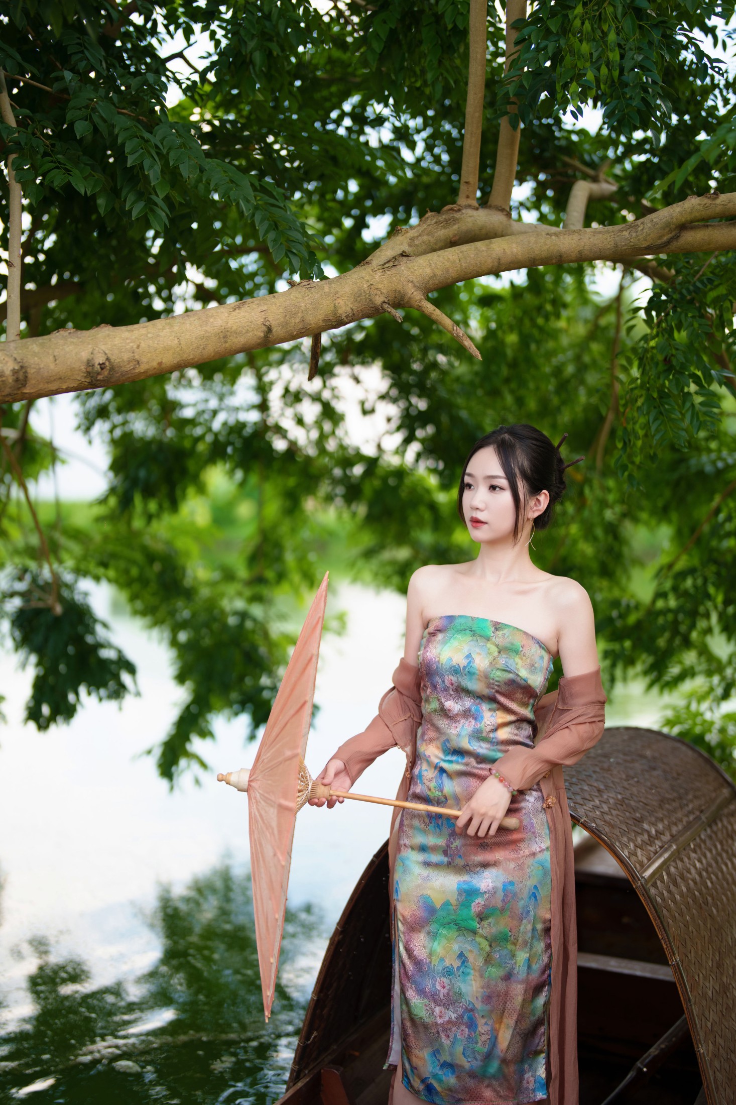 迪丽热鸭 – 《新中式写真》[25P]
