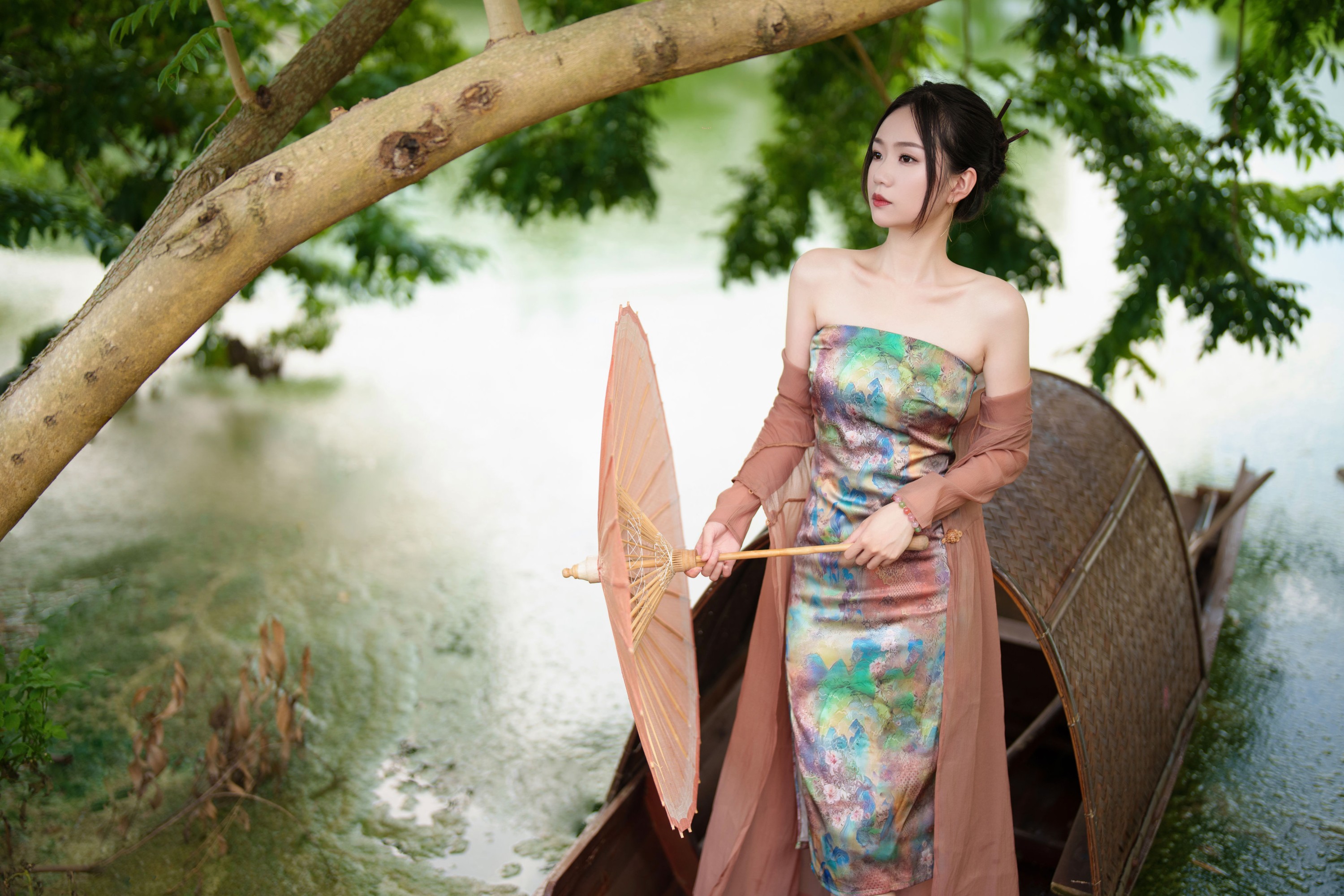 迪丽热鸭 – 《新中式写真》[25P]