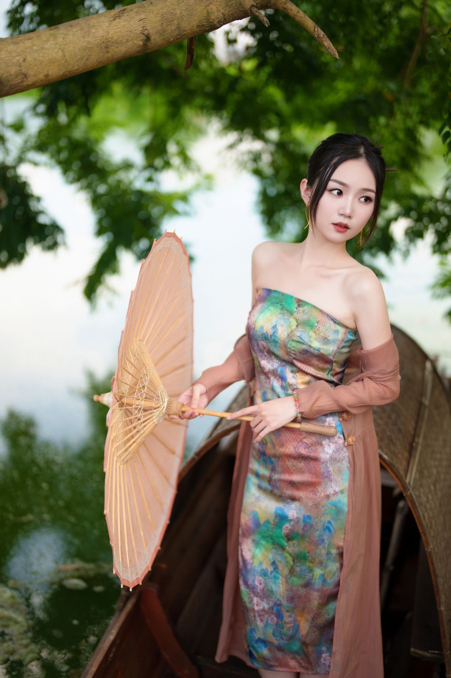 迪丽热鸭 – 《新中式写真》[25P]