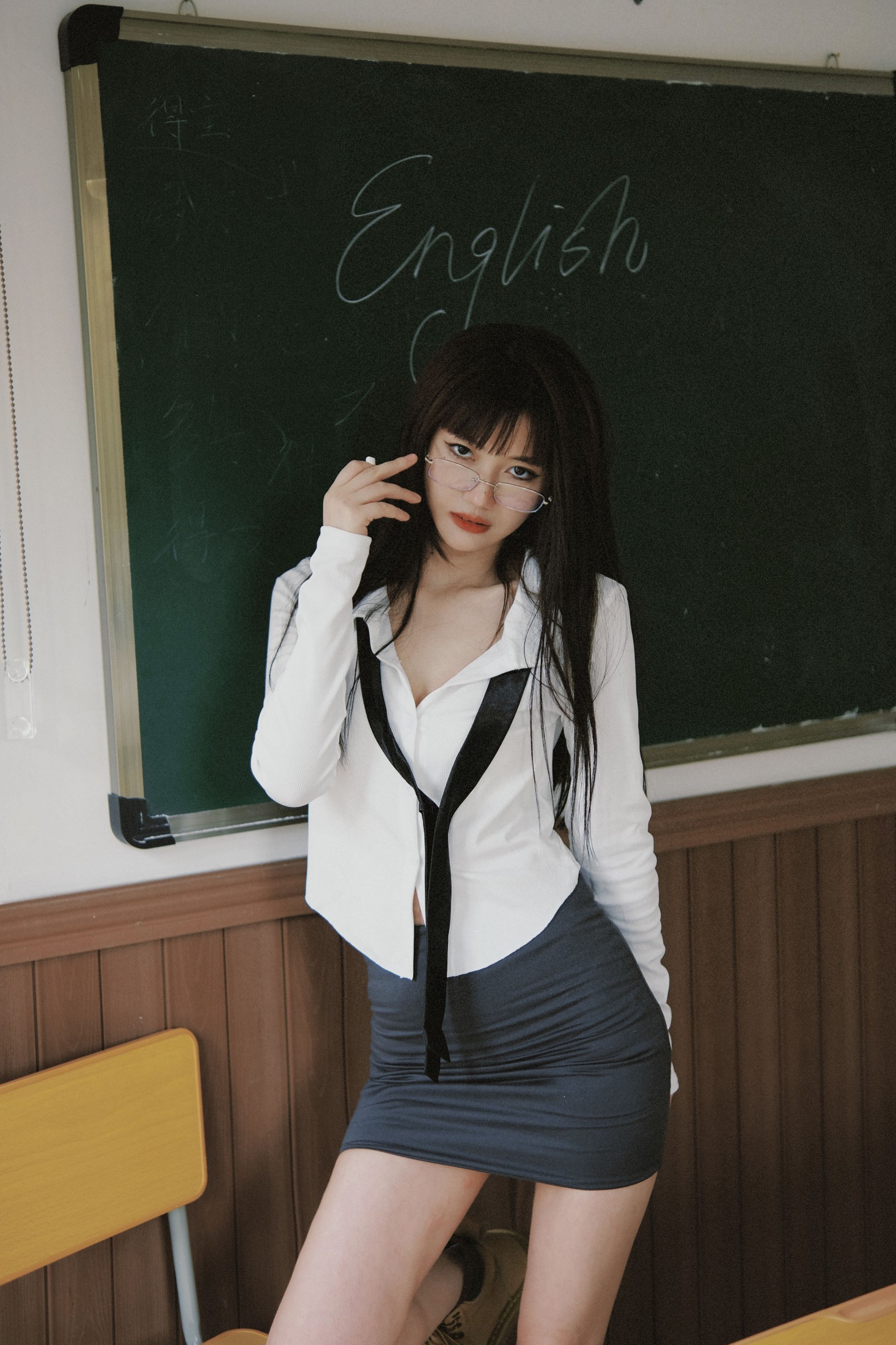 夏夏 – 《面具之下》[23P]