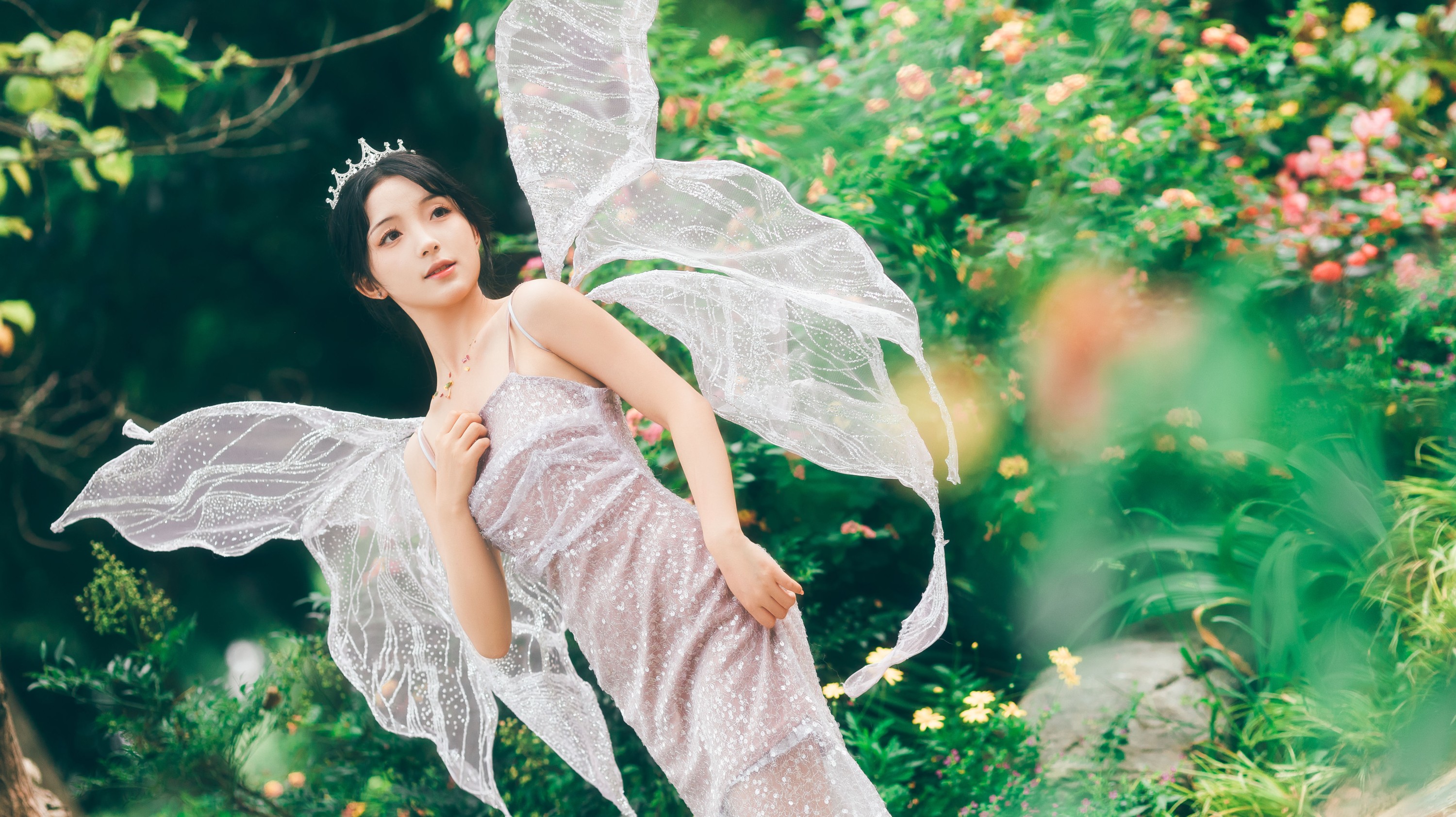 抿嘴小墨轩 – 《种下花，收获梦》[28P]