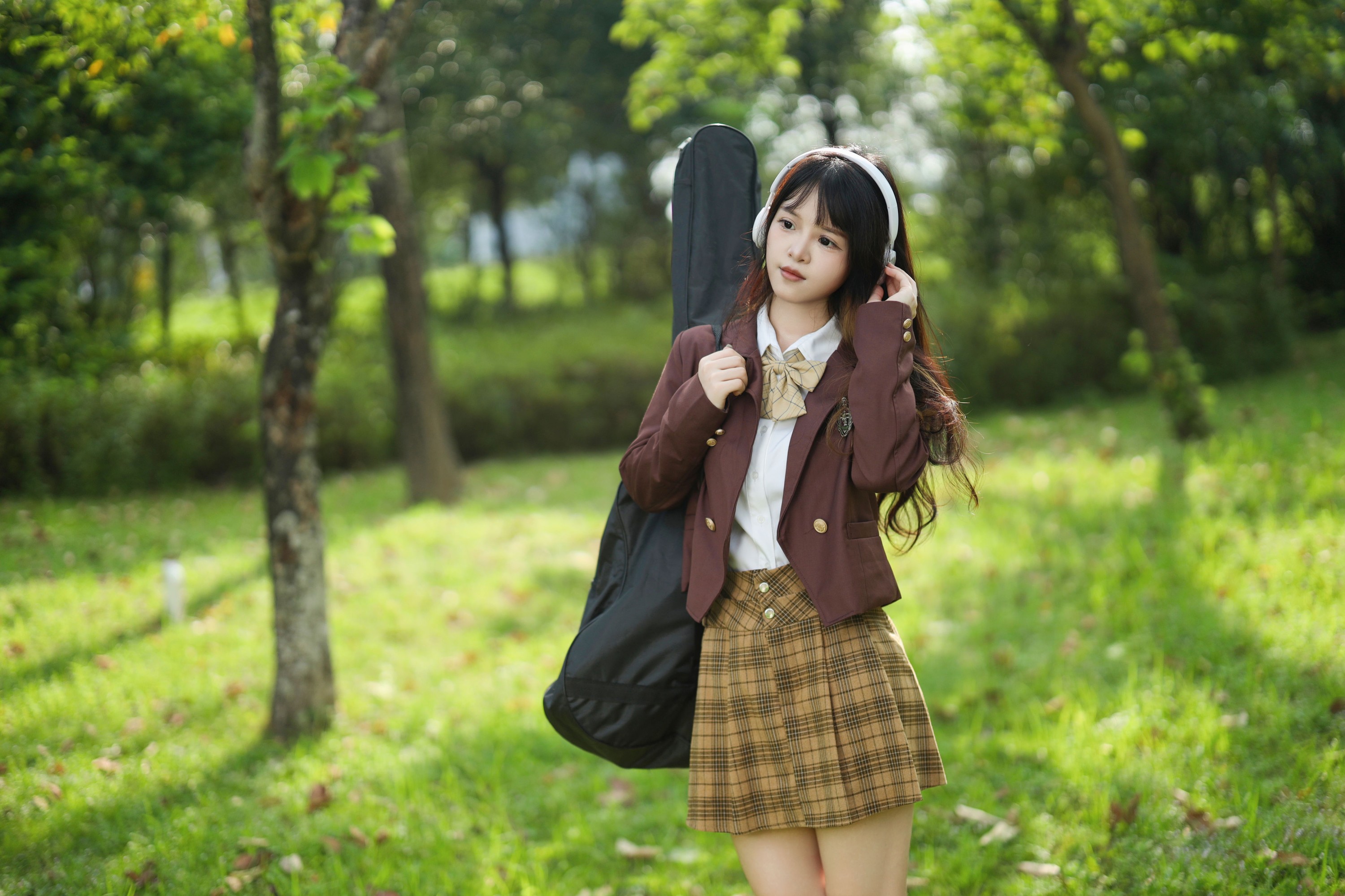 兔兔 – 《放学的女孩》[28P]