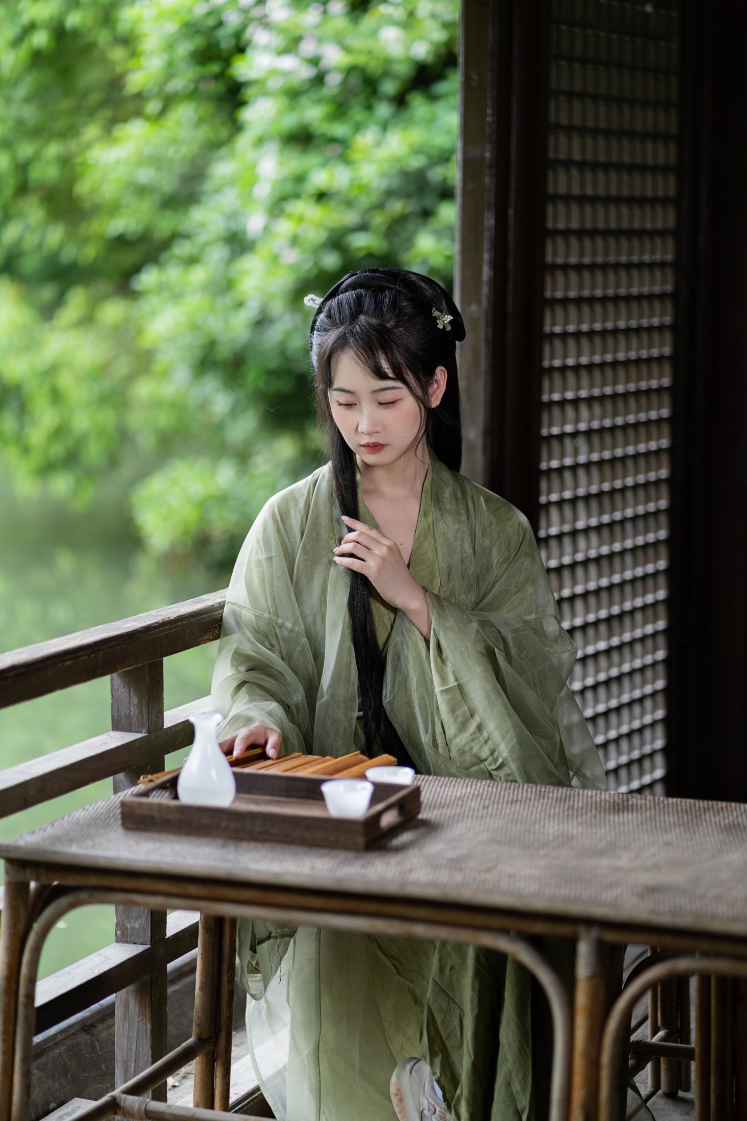 湫一只岁岁 – 《青衫烟雨客》[28P]