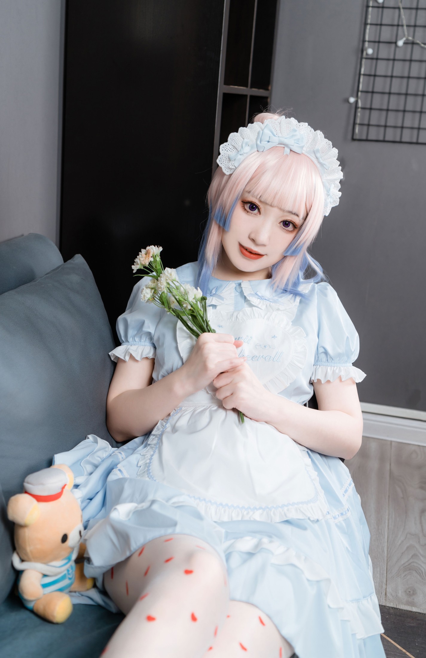 桃墨公子x – 《心海女仆装》[26P]