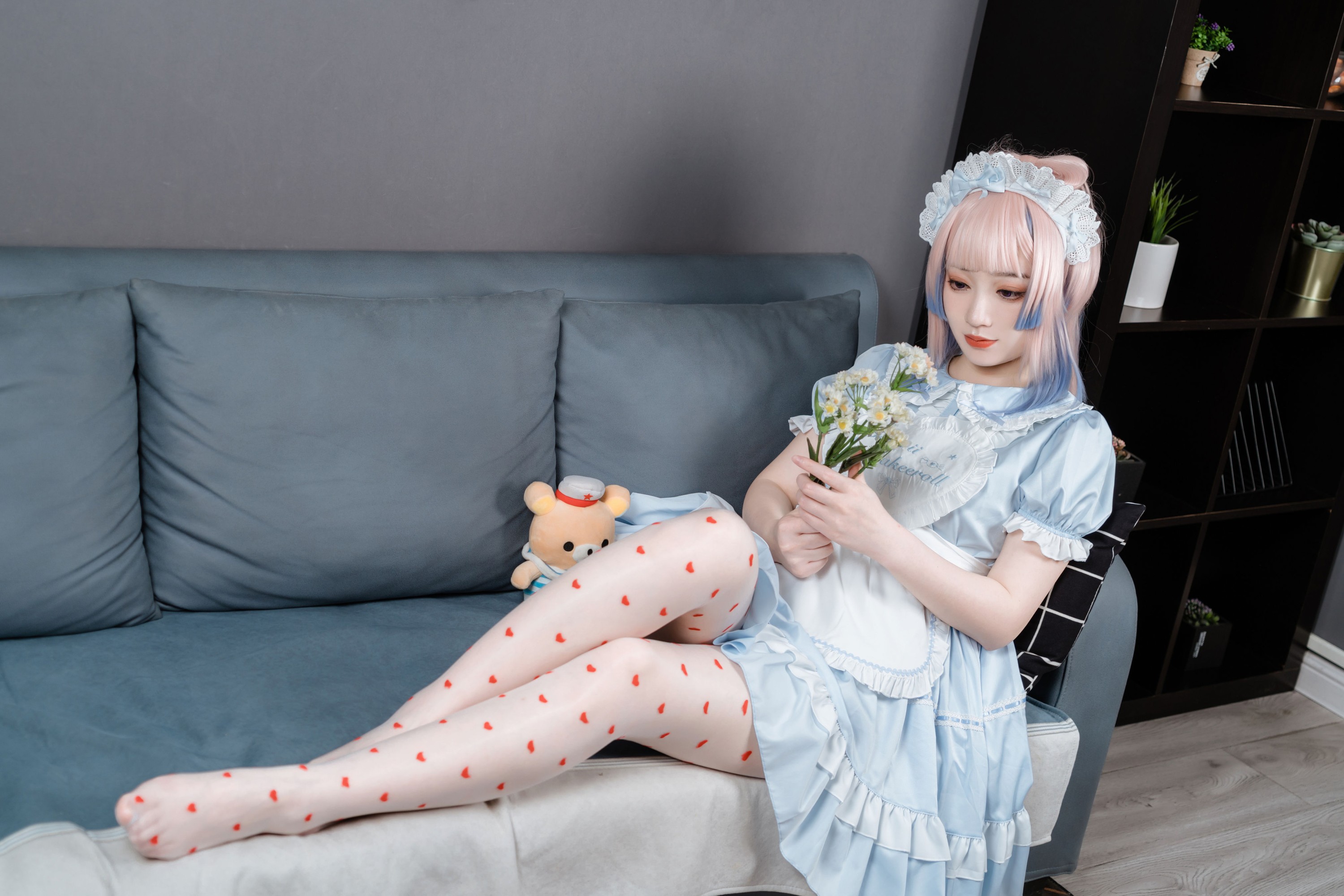 桃墨公子x – 《心海女仆装》[26P]