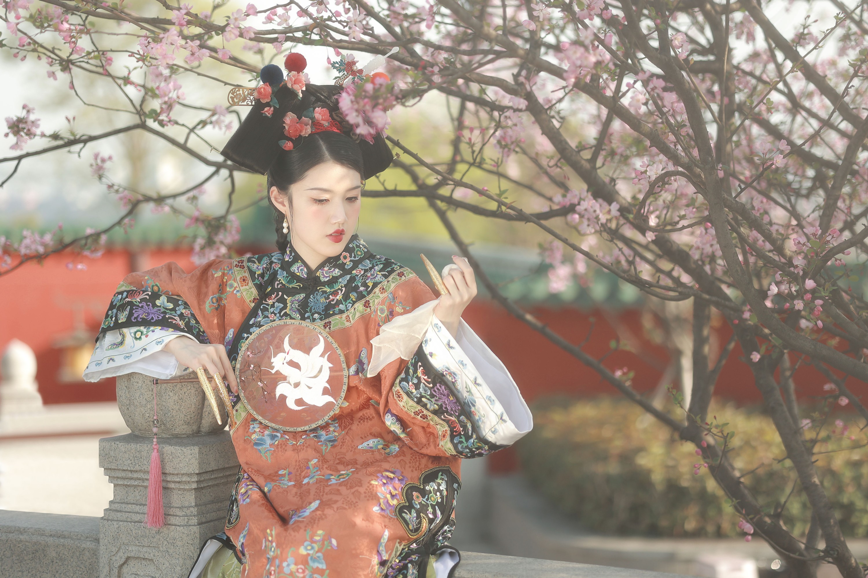 雨涵 – 《宫墙柳》[22P]