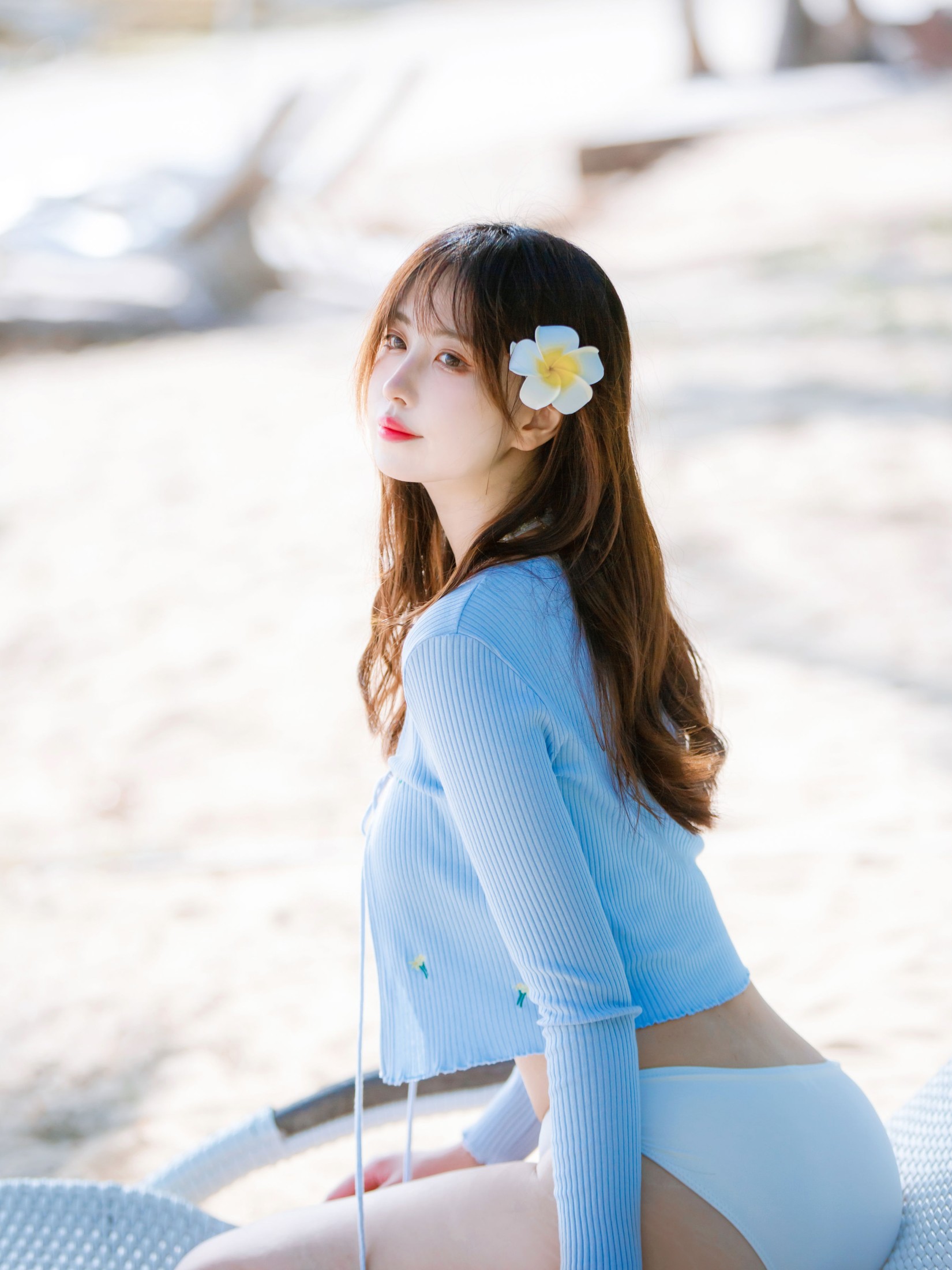 念雪ww – 《海边嬉戏》[20P]
