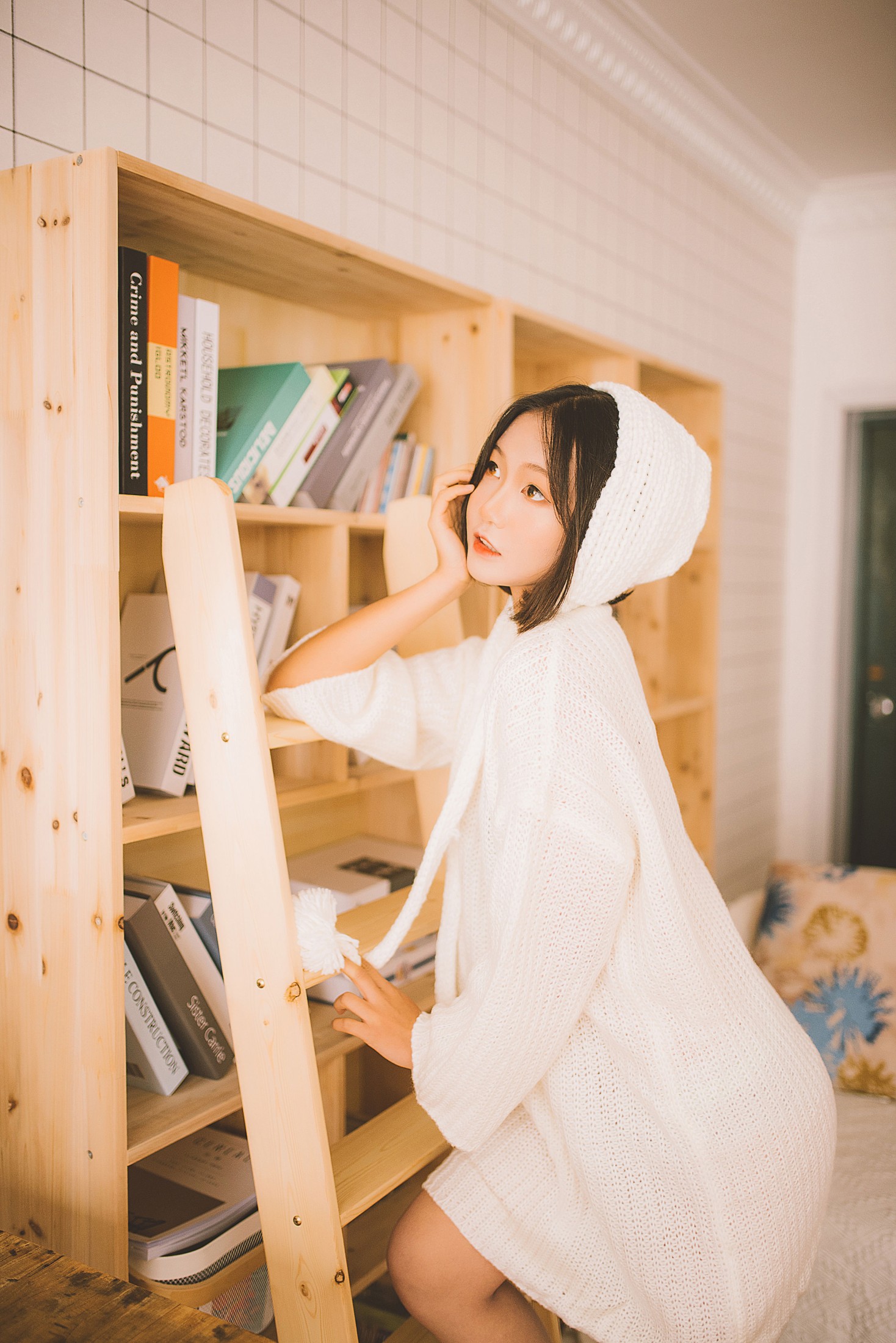 G_jxxx – 《米色针织毛衣》[27P]