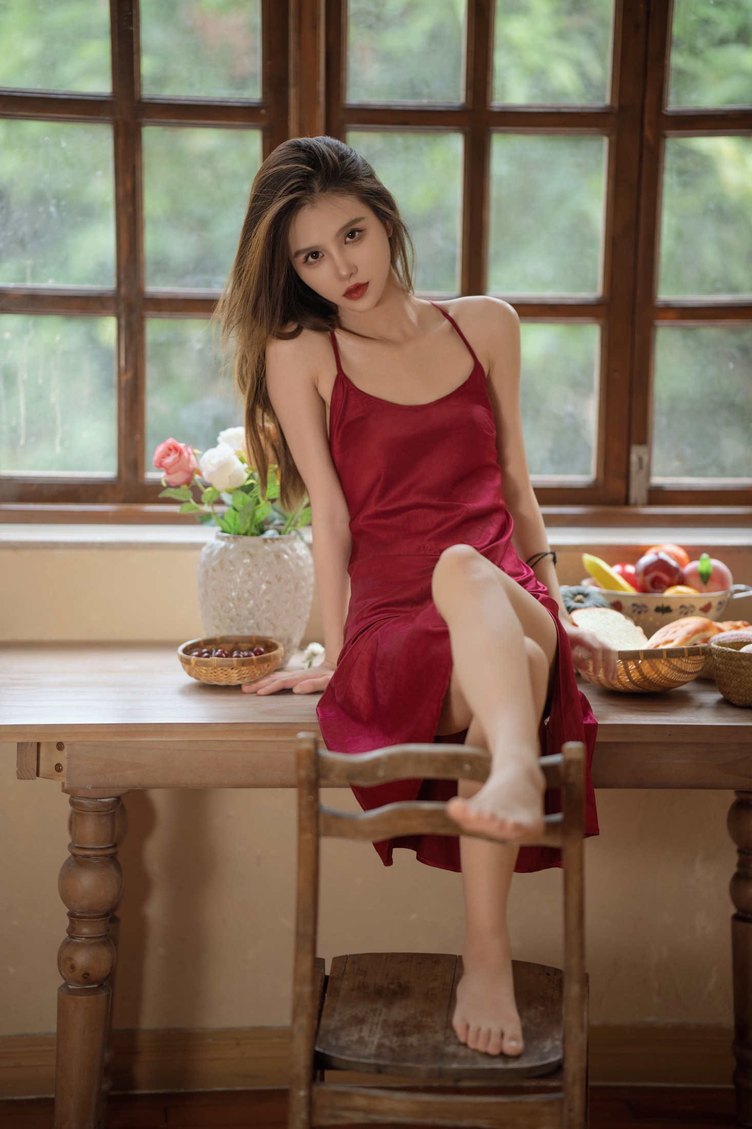 Gaia – 《一袭红裙》[22P]