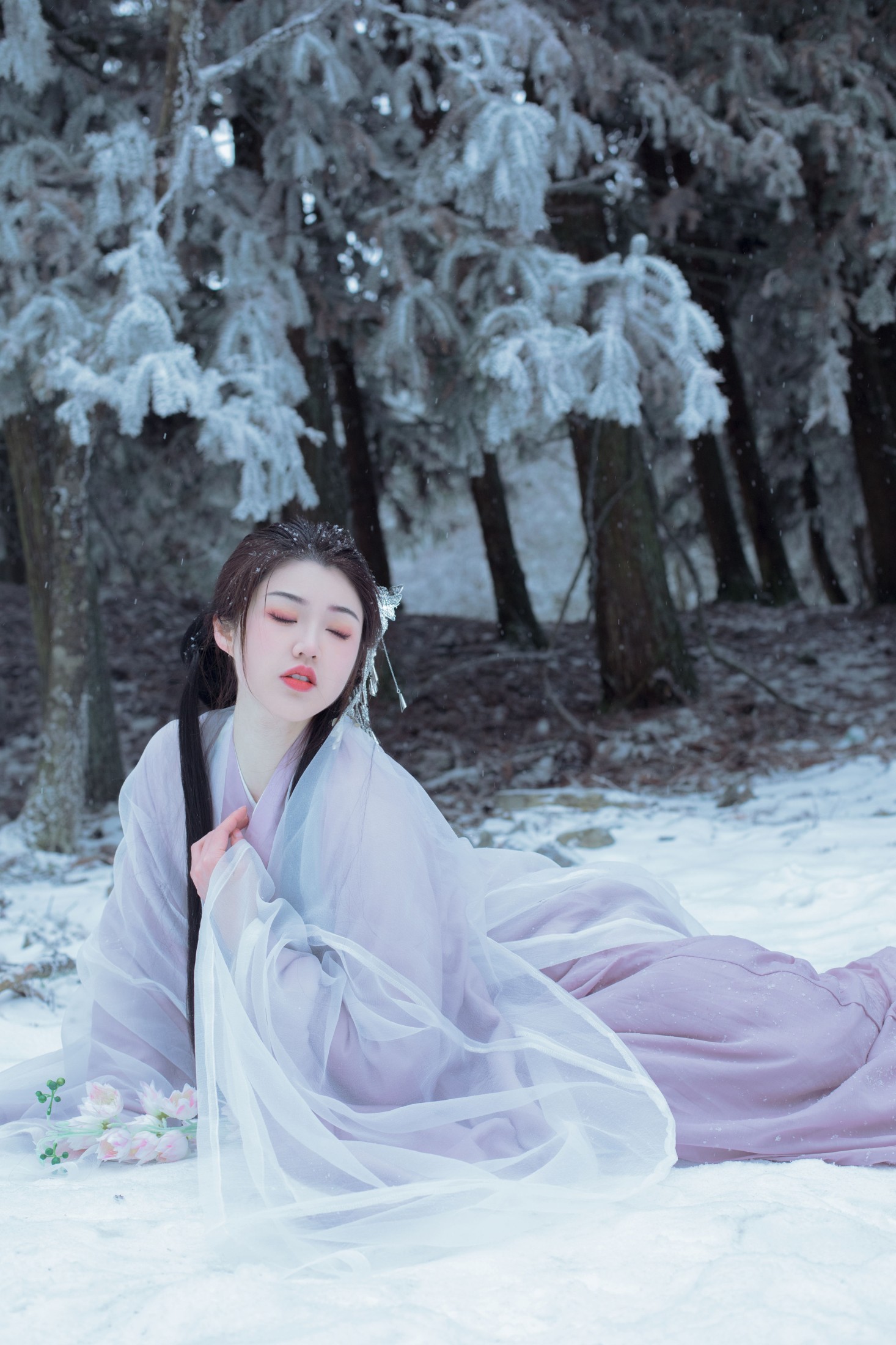 雨涵 – 《北国初雪》[23P]