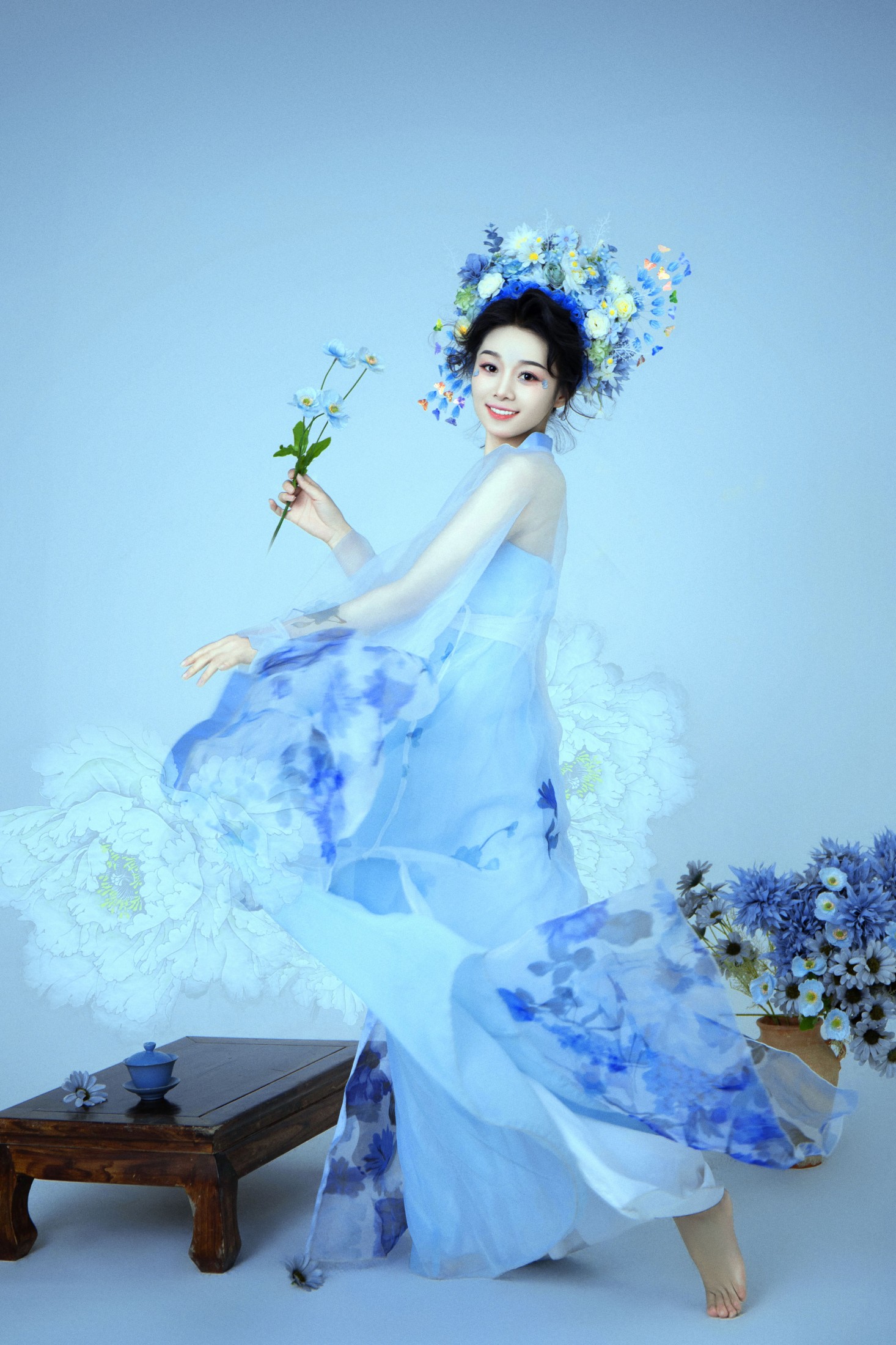 娟娟 – 《花之涧》[21P]