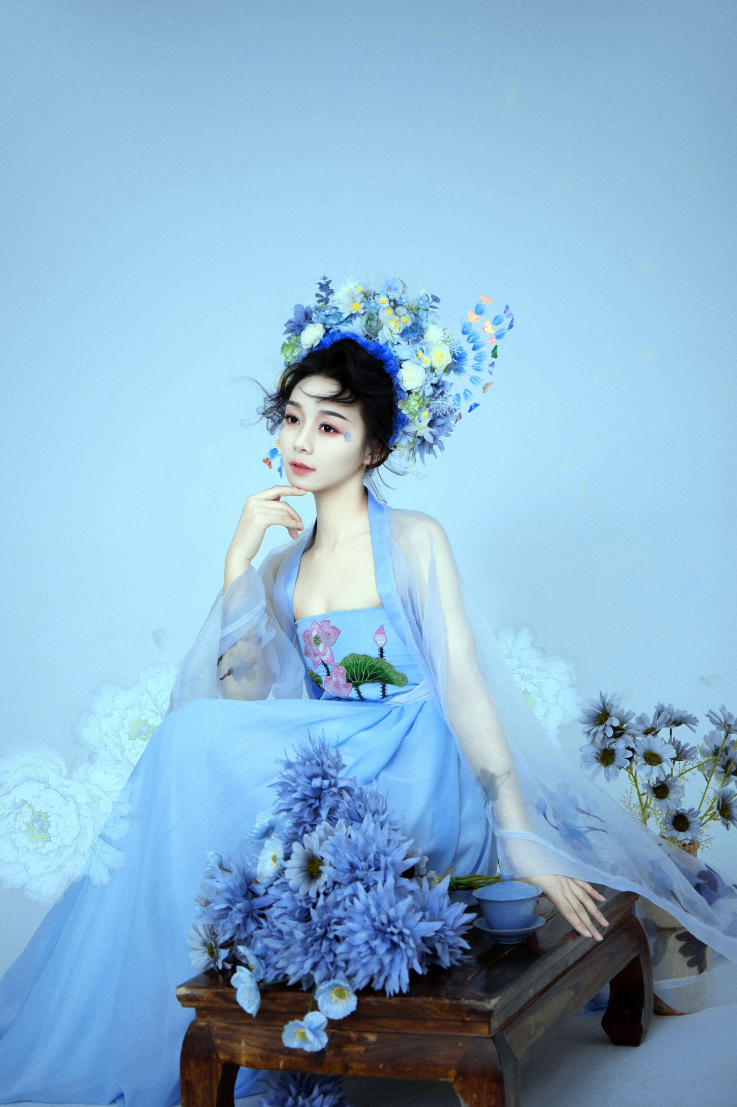 娟娟 – 《花之涧》[21P]