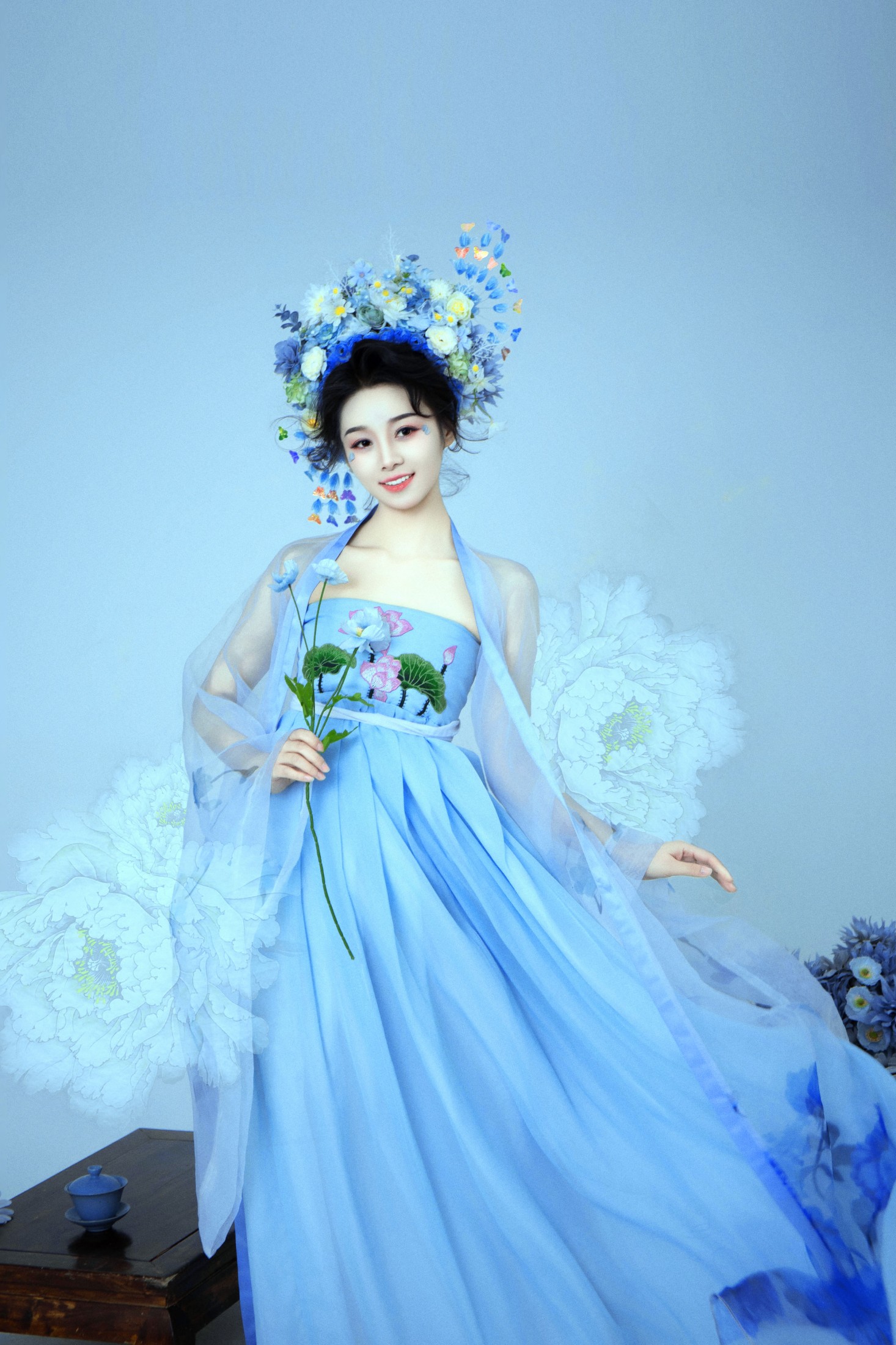 娟娟 – 《花之涧》[21P]
