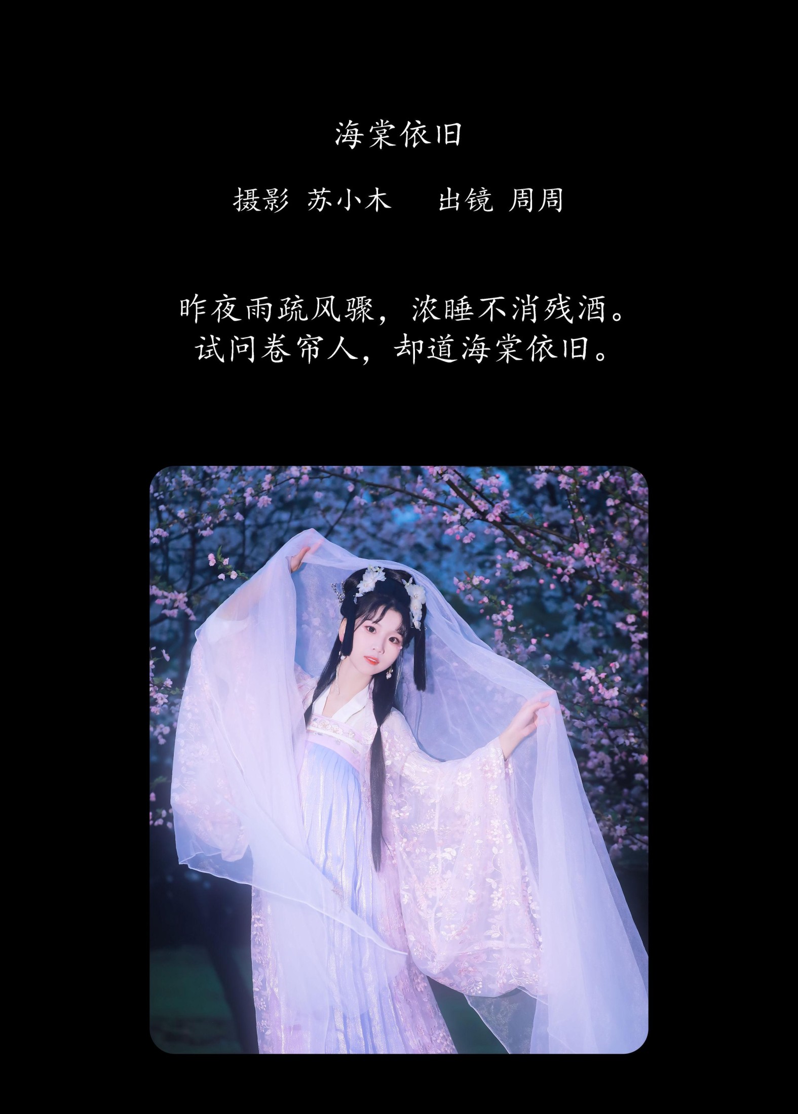 周周Ay – 《海棠依旧》[26P]