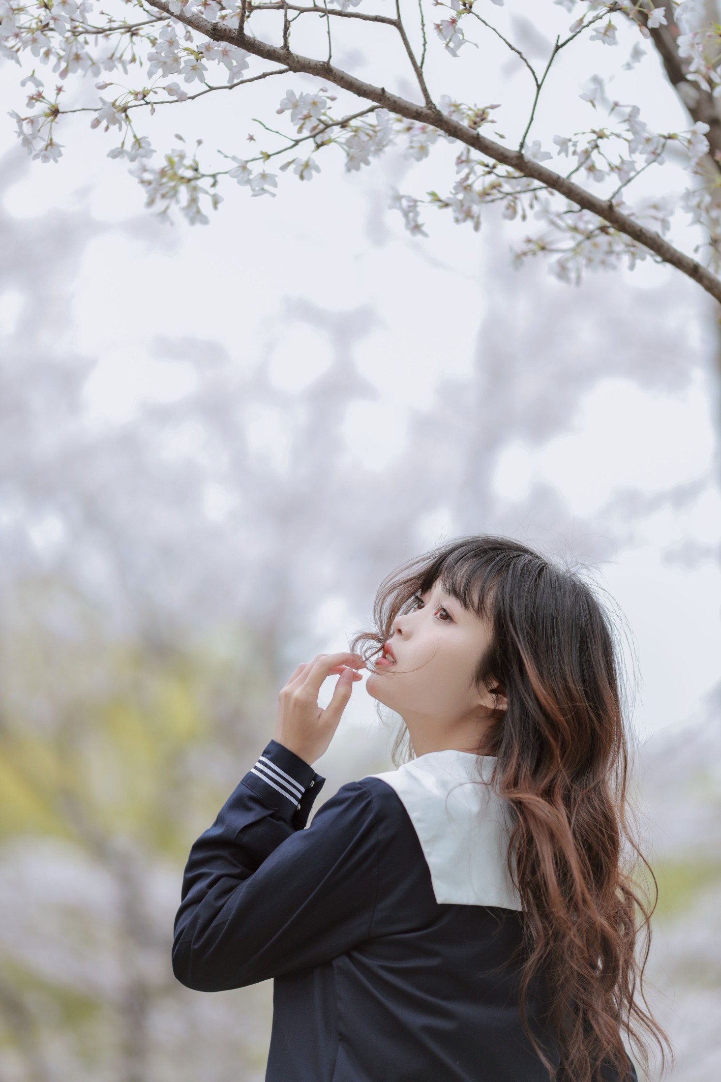 小薇人儿 – 《樱花树下》[28P]