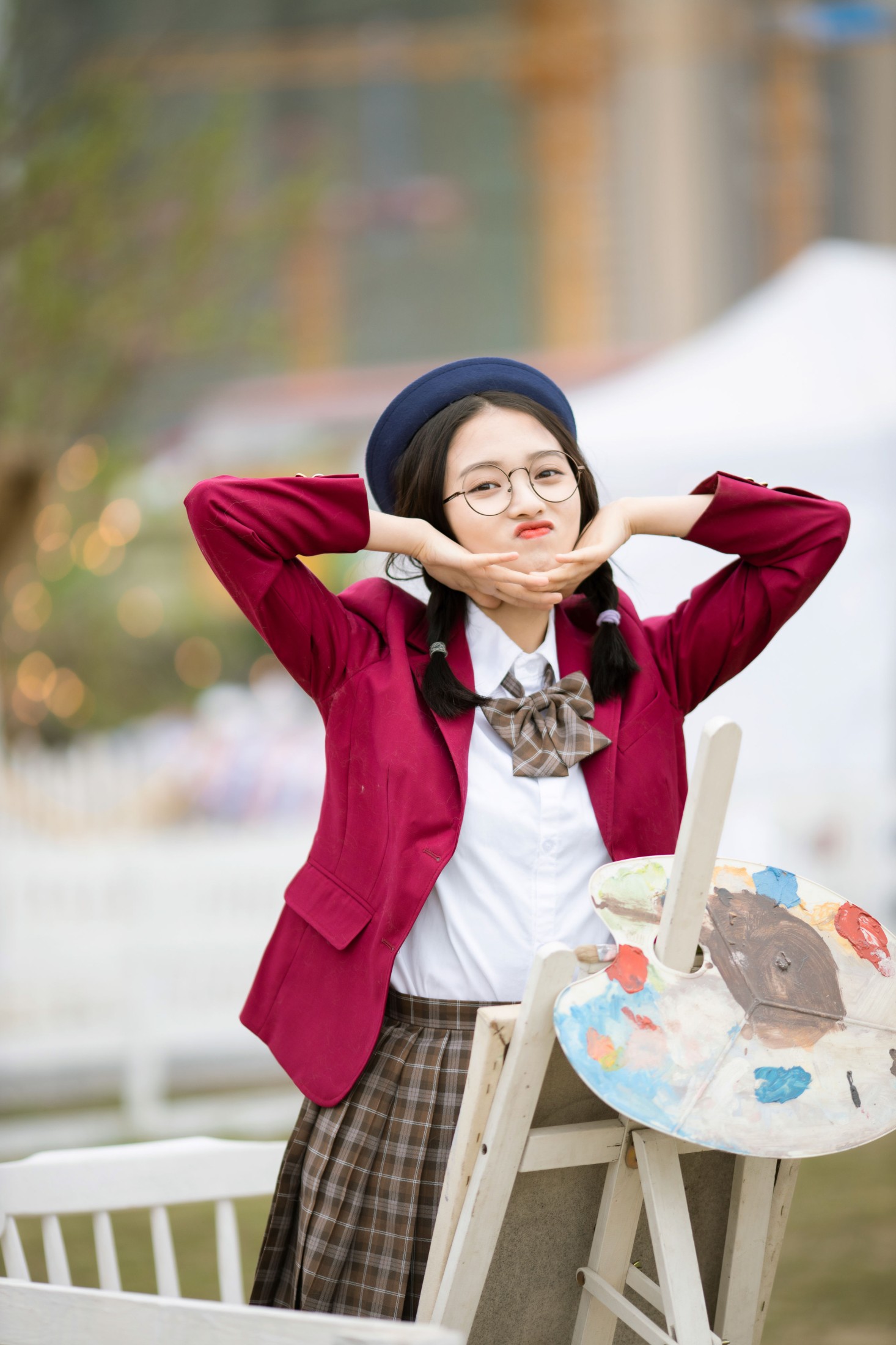 口可 – 《画画的女孩》[21P]