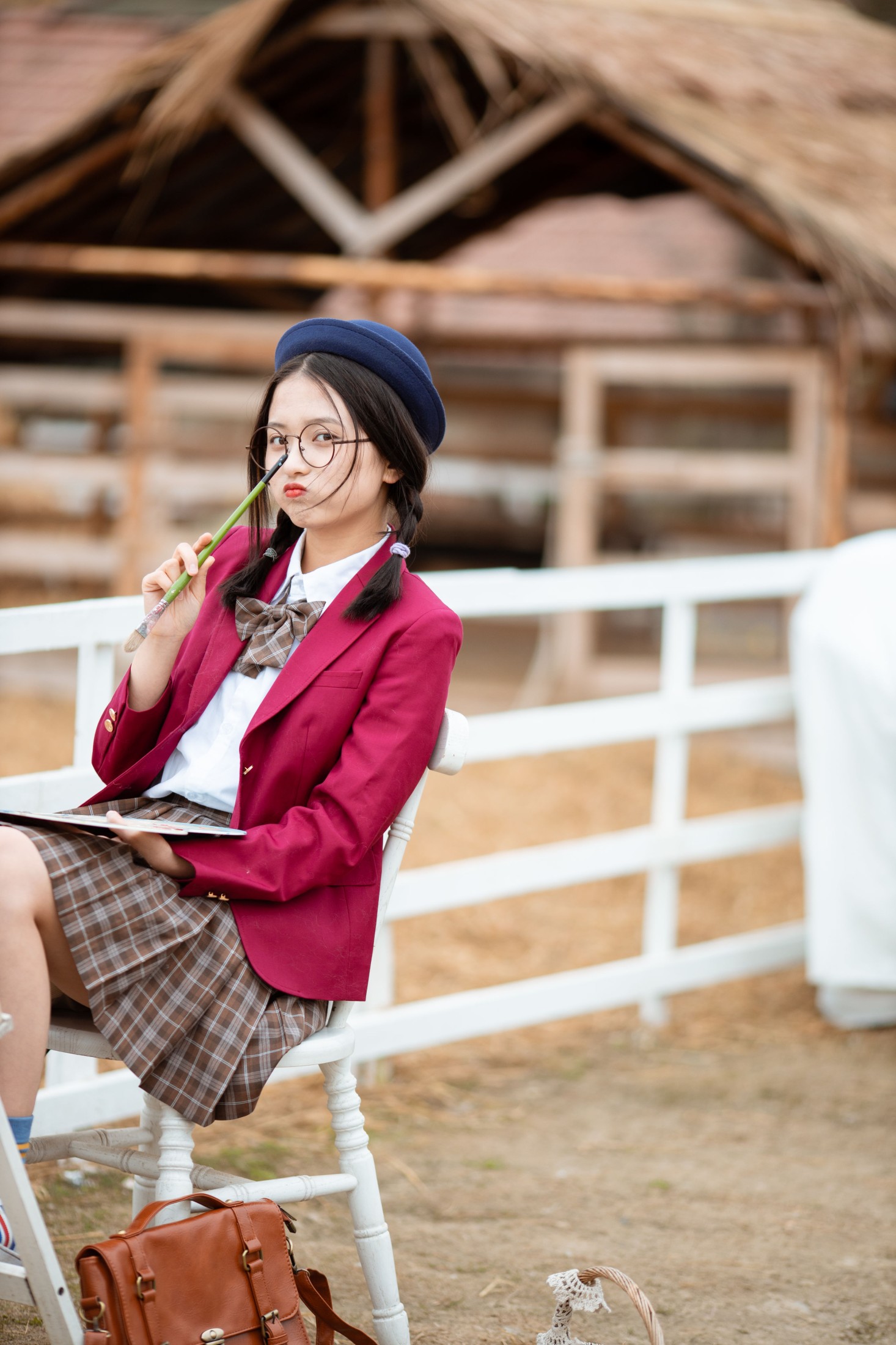 口可 – 《画画的女孩》[21P]