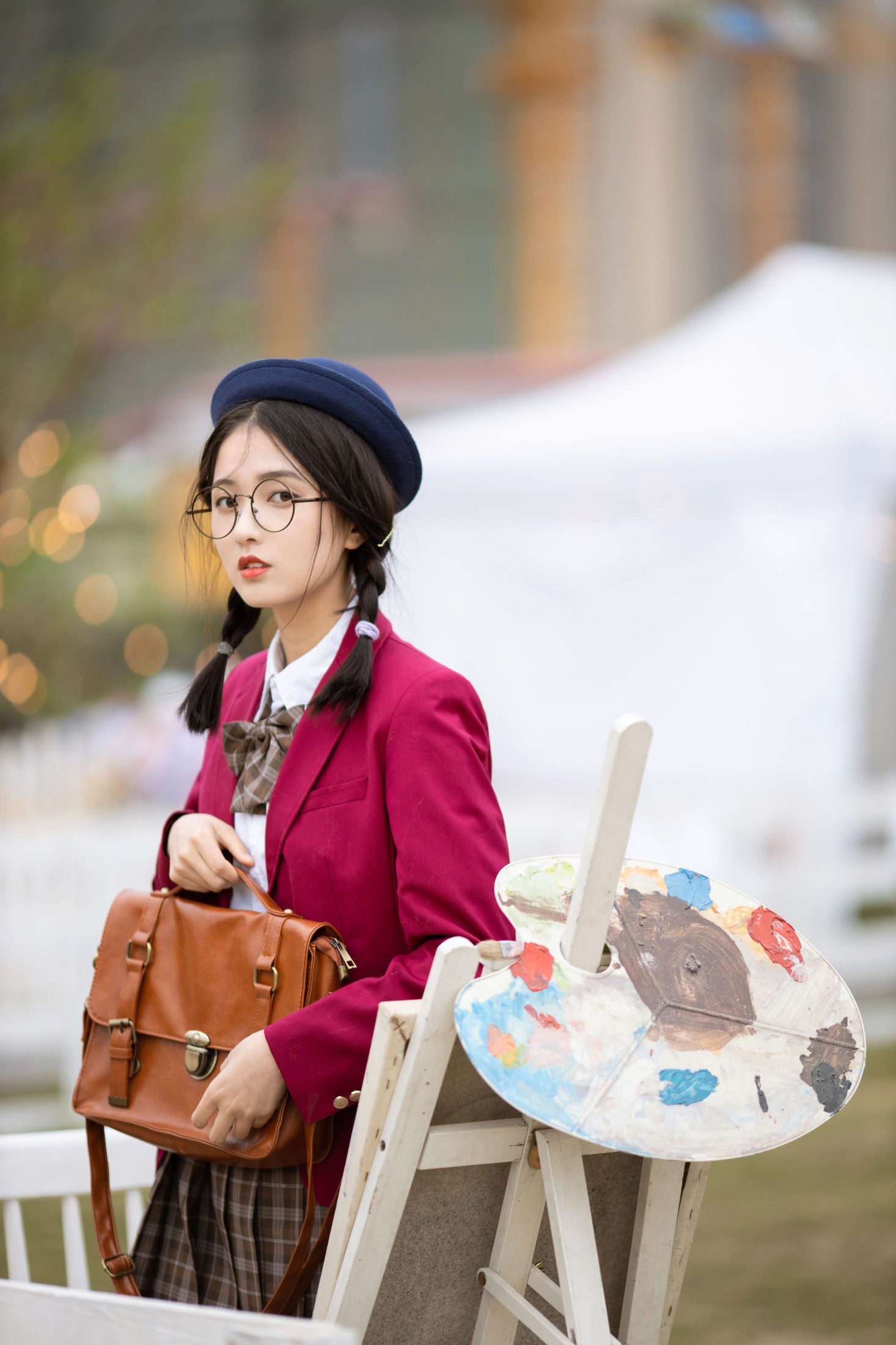 口可 – 《画画的女孩》[21P]